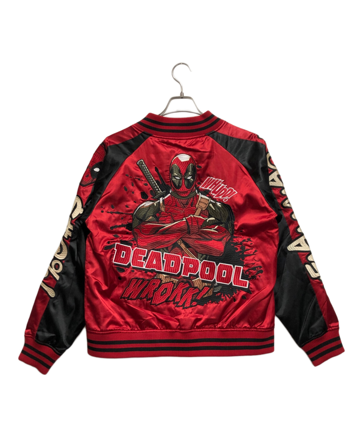 中古・古着通販】MARVEL (マーベル) スカジャン レッド サイズ:L 未