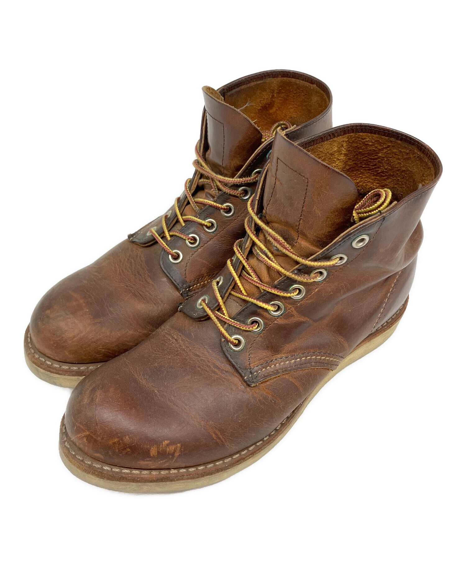 中古・古着通販】RED WING (レッドウィング) レザーブーツ ブラウン