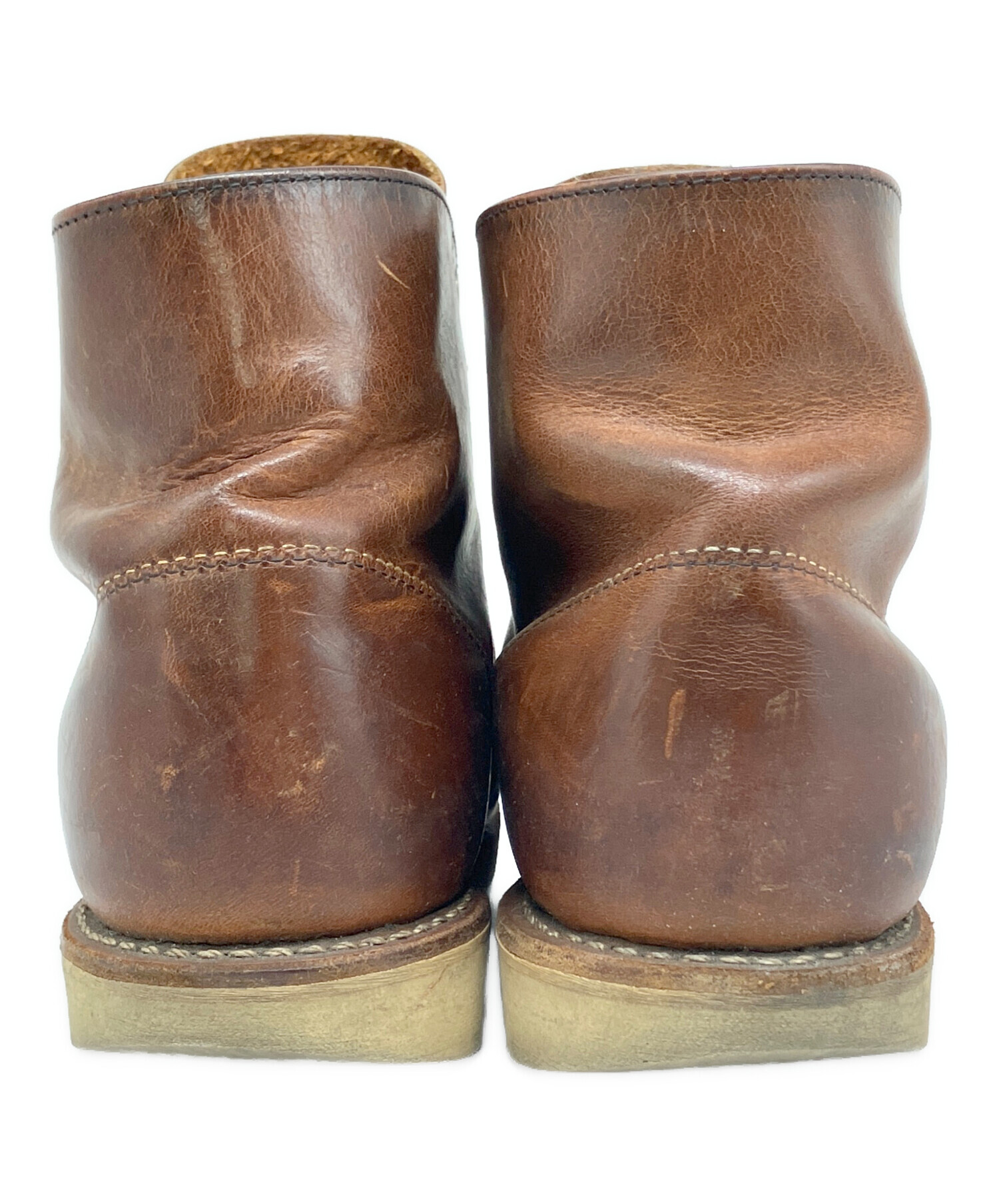 中古・古着通販】RED WING (レッドウィング) レザーブーツ ブラウン