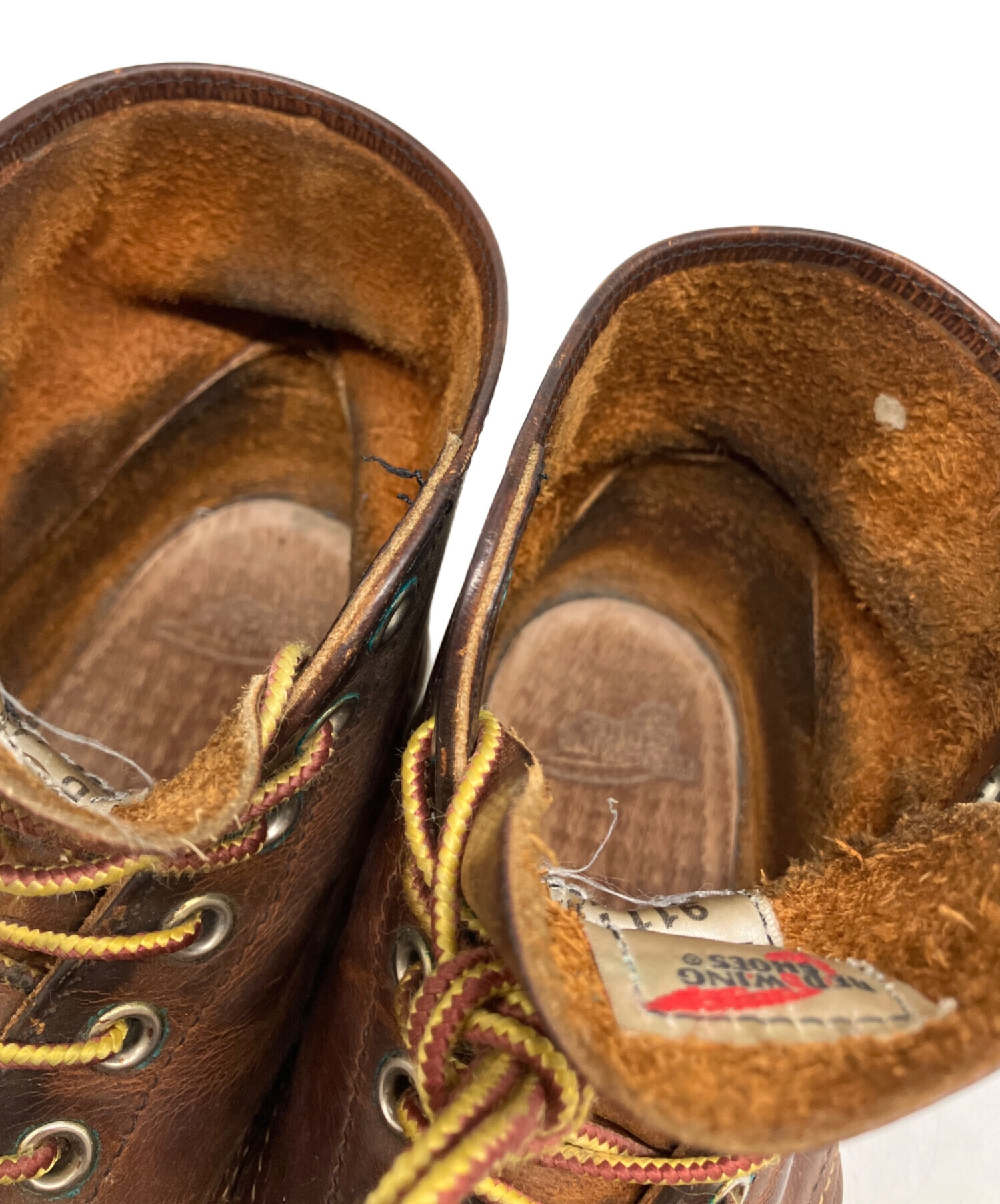 中古・古着通販】RED WING (レッドウィング) レザーブーツ ブラウン