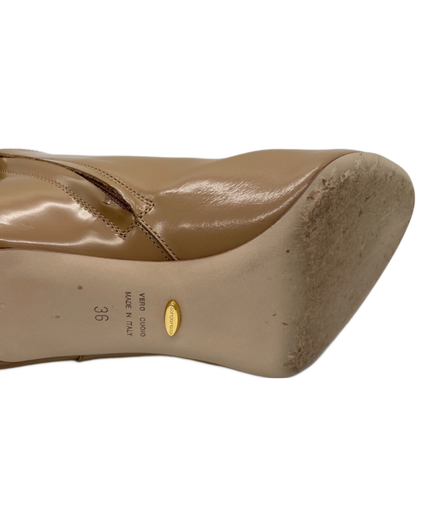 中古・古着通販】sergio rossi (セルジオロッシ) ショートブーツ