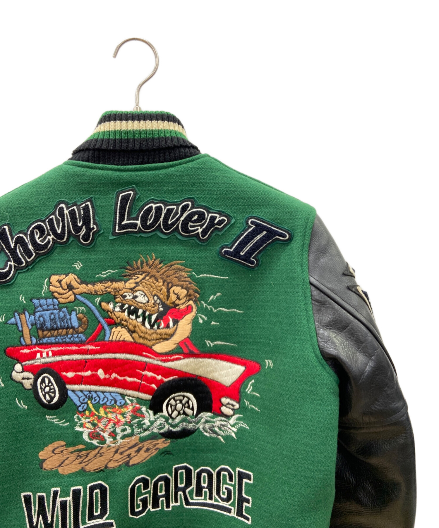 中古・古着通販】whitesville (ホワイツビル) スタジャン グリーン