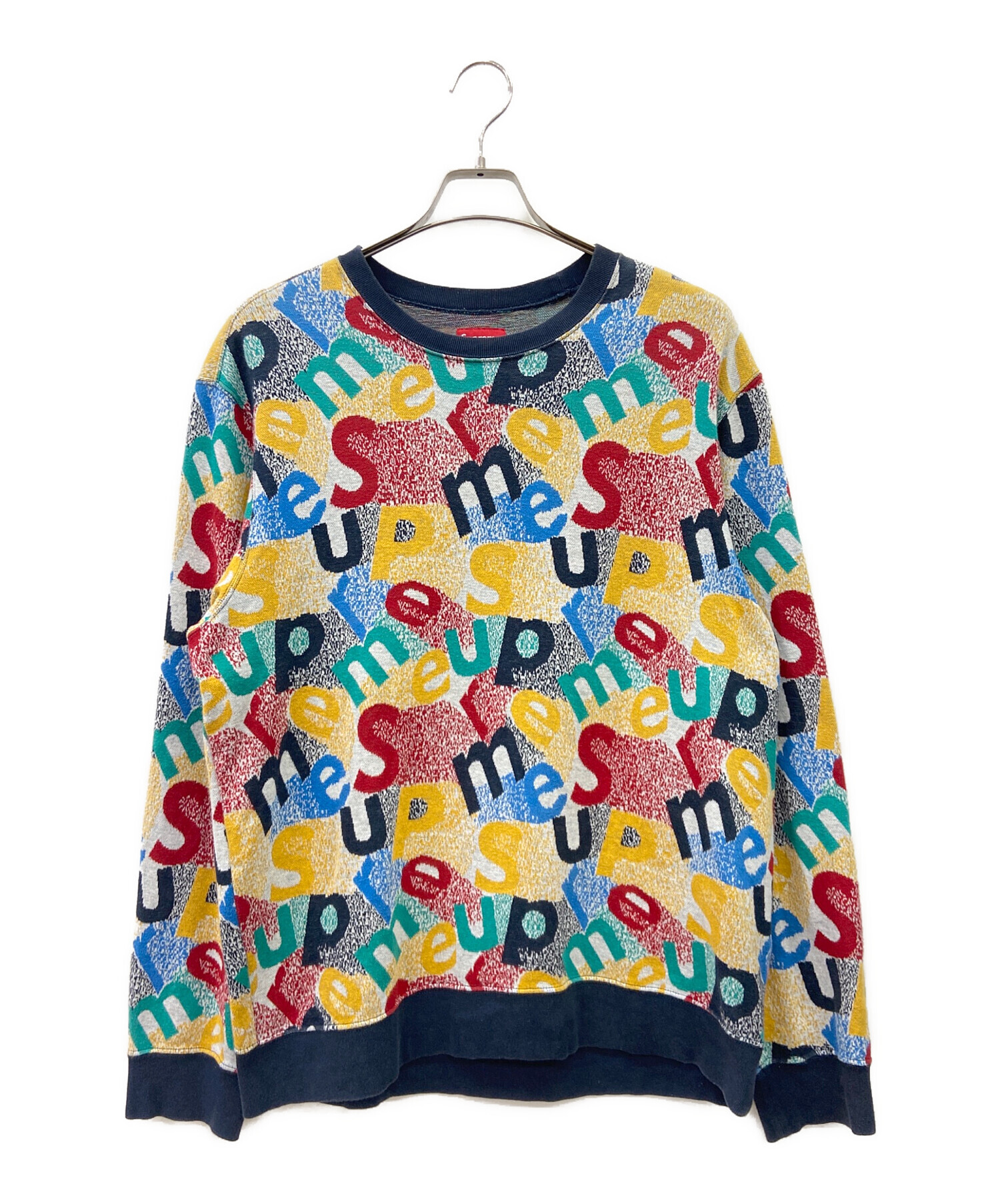 中古・古着通販】SUPREME (シュプリーム) Scatter Text Crewneck