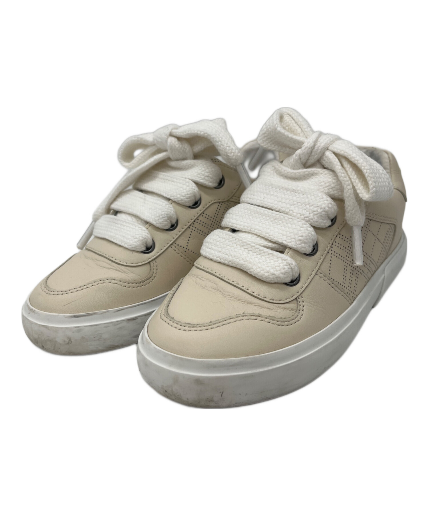中古・古着通販】BURBERRY (バーバリー) Kids Noah Trainers ベージュ