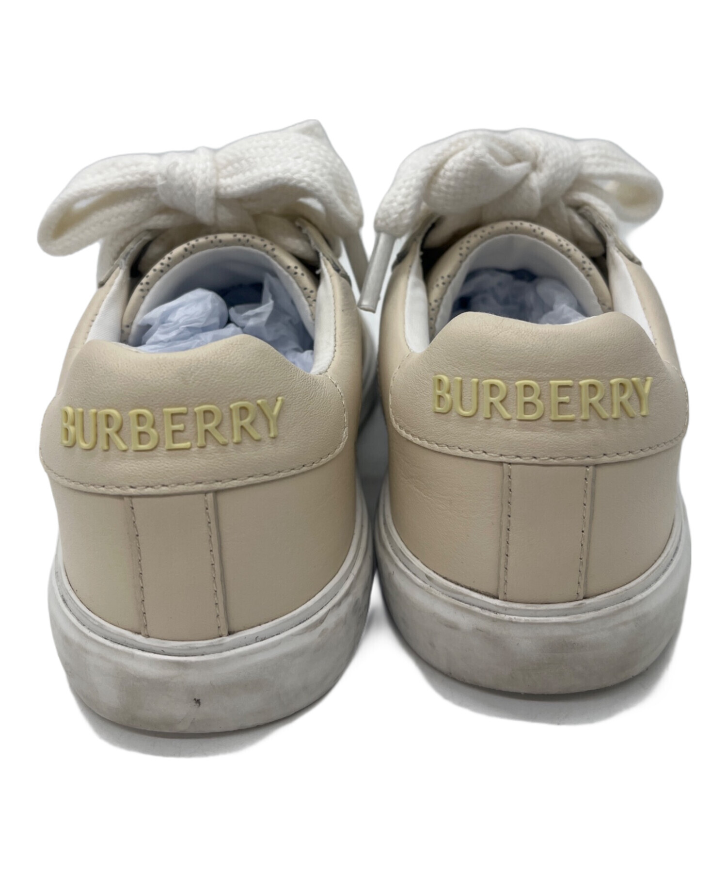 中古・古着通販】BURBERRY (バーバリー) Kids Noah Trainers ベージュ