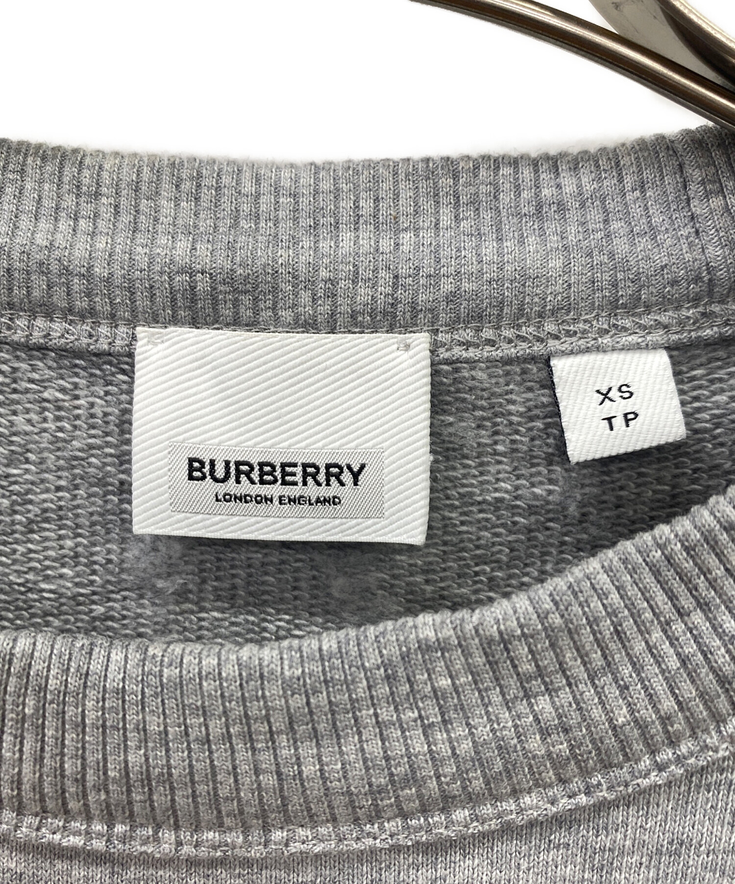 中古・古着通販】BURBERRY (バーバリー) ロゴプリントスウェット