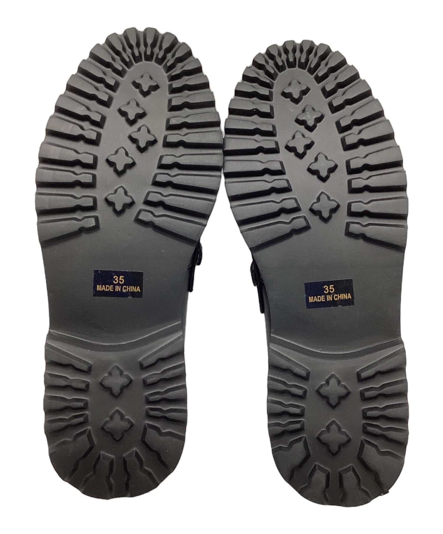 中古・古着通販】MAZELL (マゼル) ローファー ブラック サイズ:SIZE 35