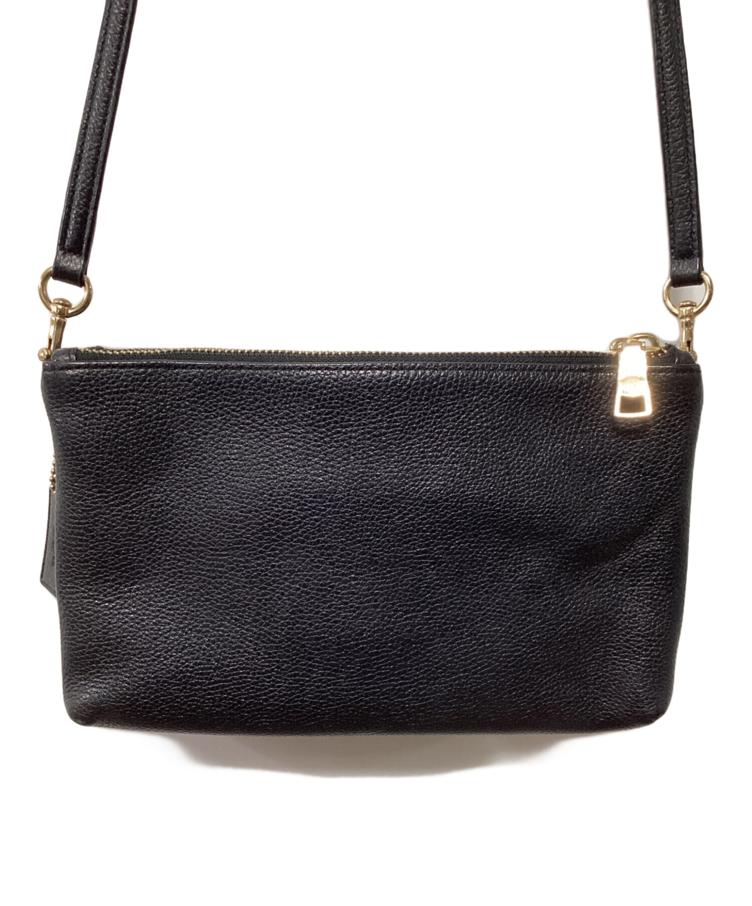 中古・古着通販】COACH (コーチ) ショルダーバッグ ブラック｜ブランド