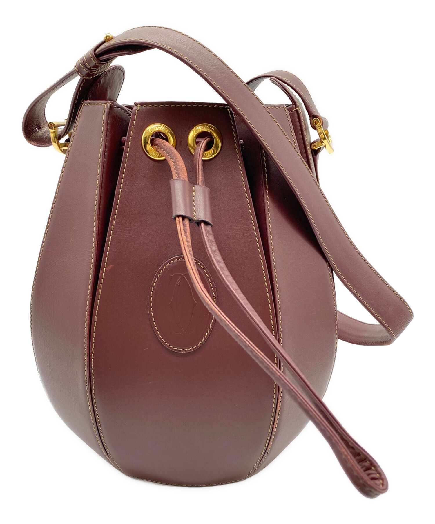 中古・古着通販】Cartier (カルティエ) マストライン ショルダーバッグ