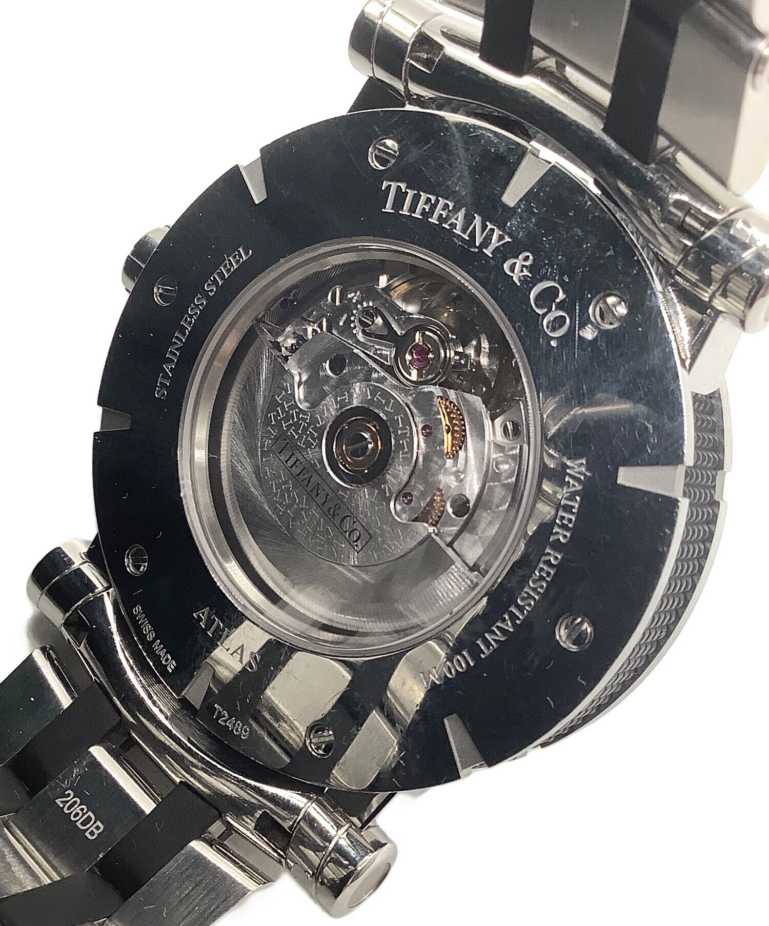 中古・古着通販】TIFFANY & Co. (ティファニー) 腕時計 ブラック