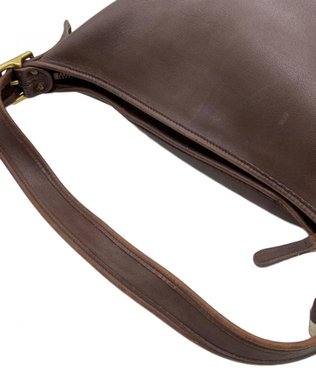 中古・古着通販】COACH (コーチ) ショルダーバッグ ブラウン｜ブランド