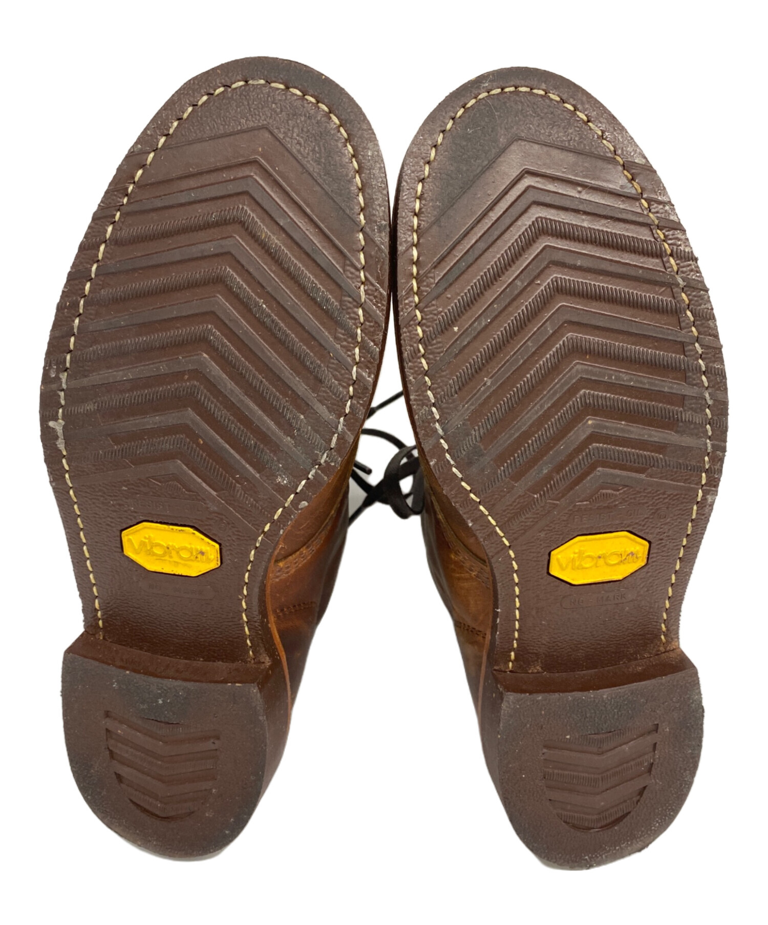 中古・古着通販】CHIPPEWA (チペワ) レザーブーツ ブラウン サイズ