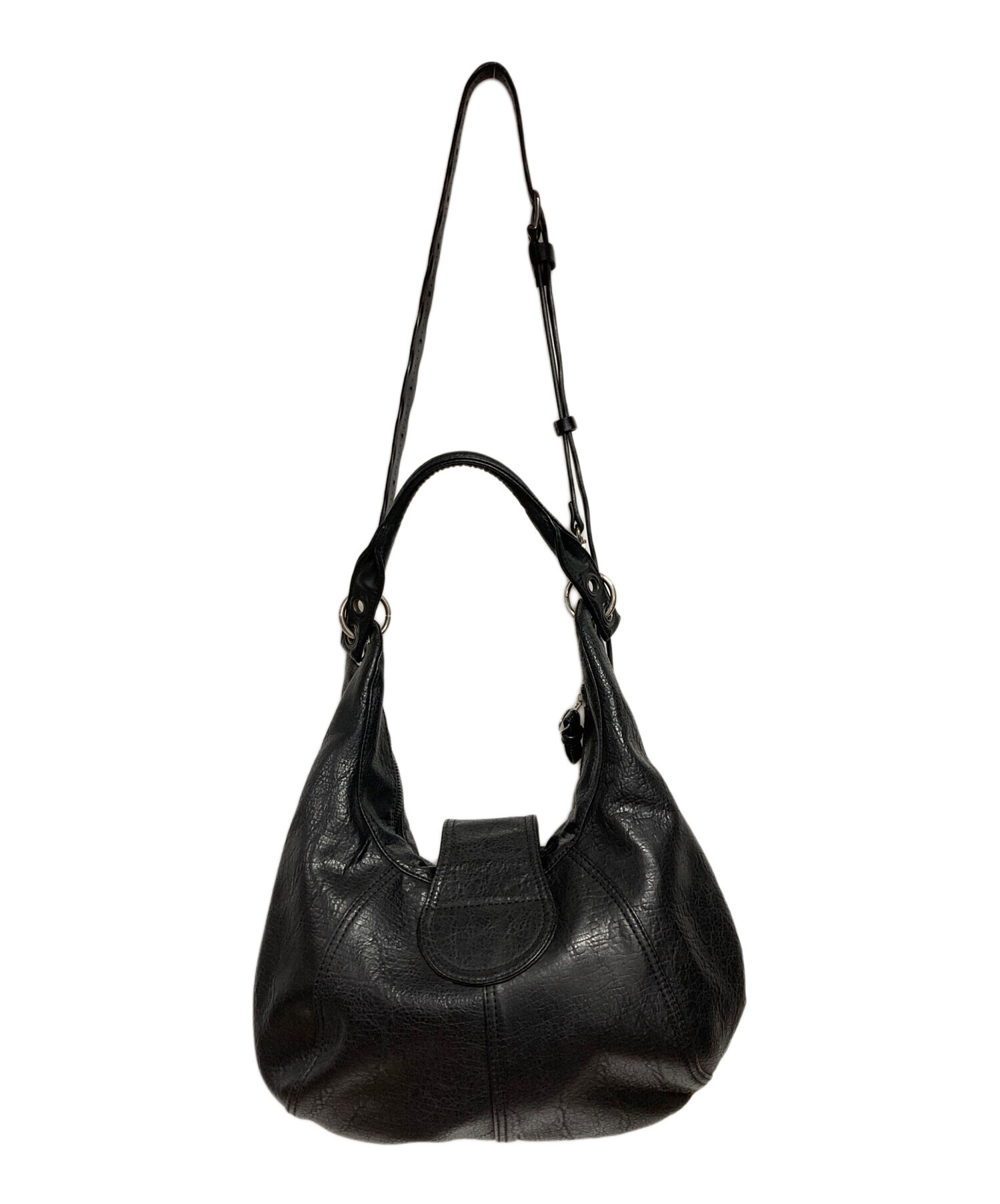 中古・古着通販】DIESEL (ディーゼル) Y2Kショルダーバッグ ブラック