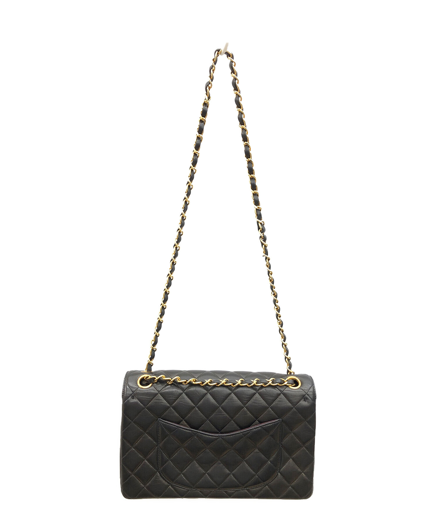 中古・古着通販】CHANEL (シャネル) ダブルフラップダブルチェーン