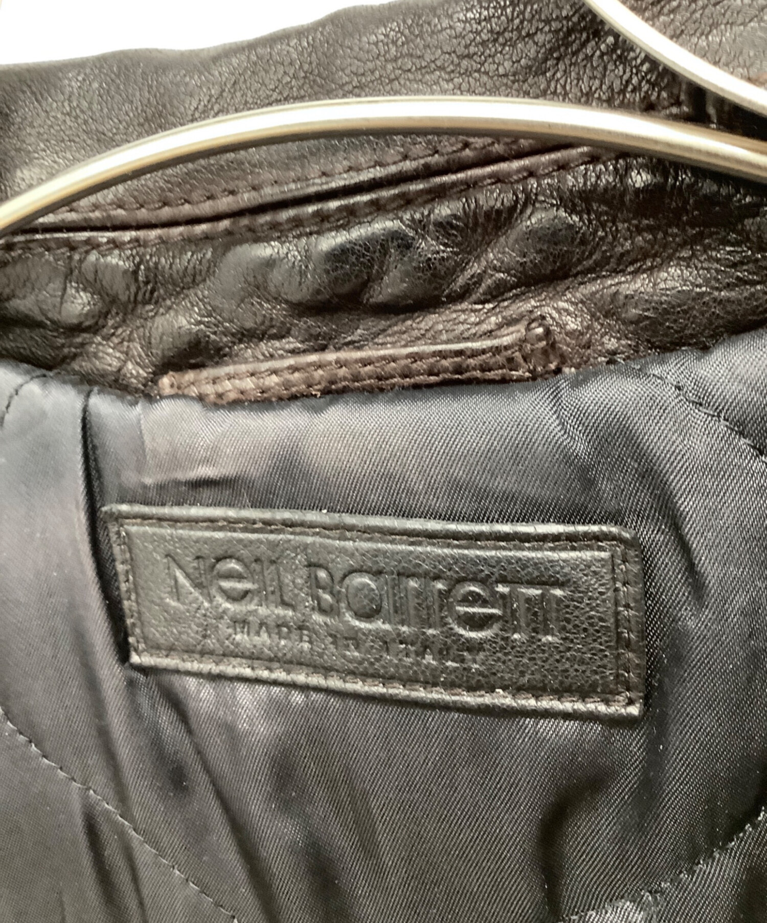 中古・古着通販】NEIL BARRETT (ニールバレット) レザージャケット