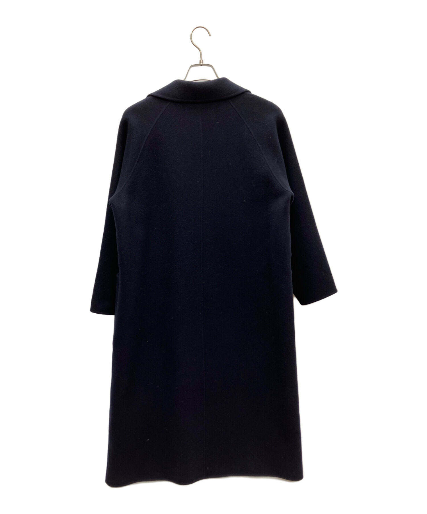 中古・古着通販】SOEJU (ソージュ) ウールリバーローブコート ネイビー