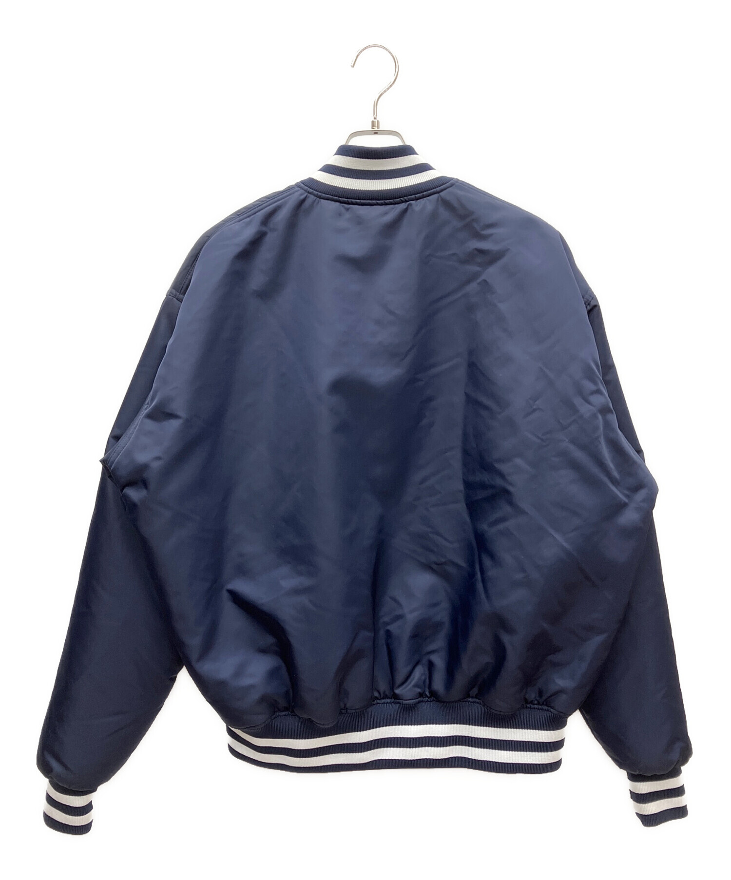 中古・古着通販】NAUTICA (ノーティカ) スタジャン ネイビー サイズ