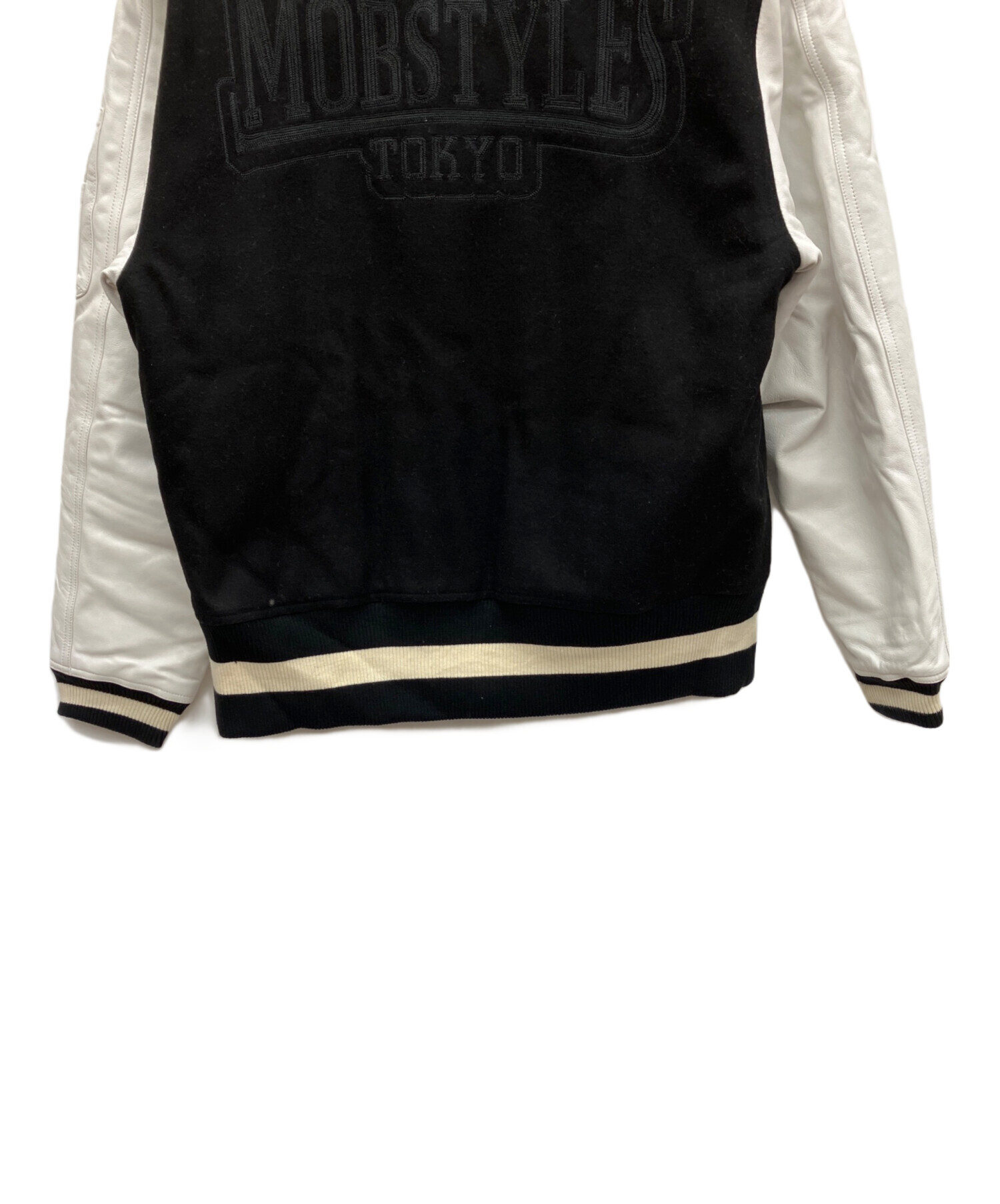 中古・古着通販】MOBSTYLES (モブスタイル) スタジャン ブラック