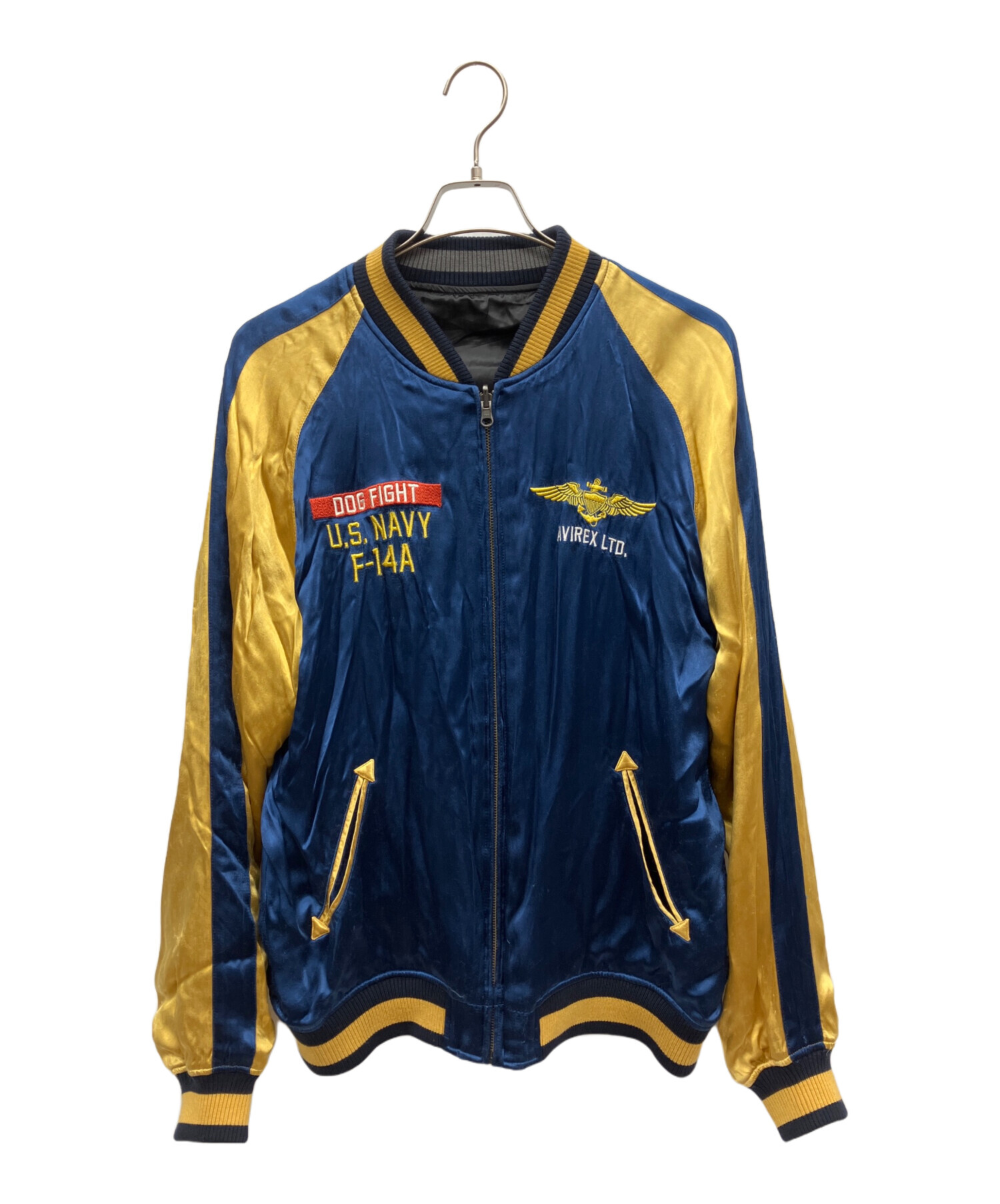 中古・古着通販】AVIREX (アヴィレックス) スカジャン ネイビー