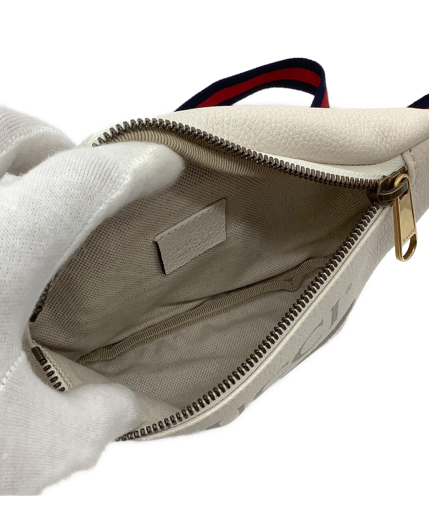 中古・古着通販】GUCCI (グッチ) シェリーライン ウエストバッグ