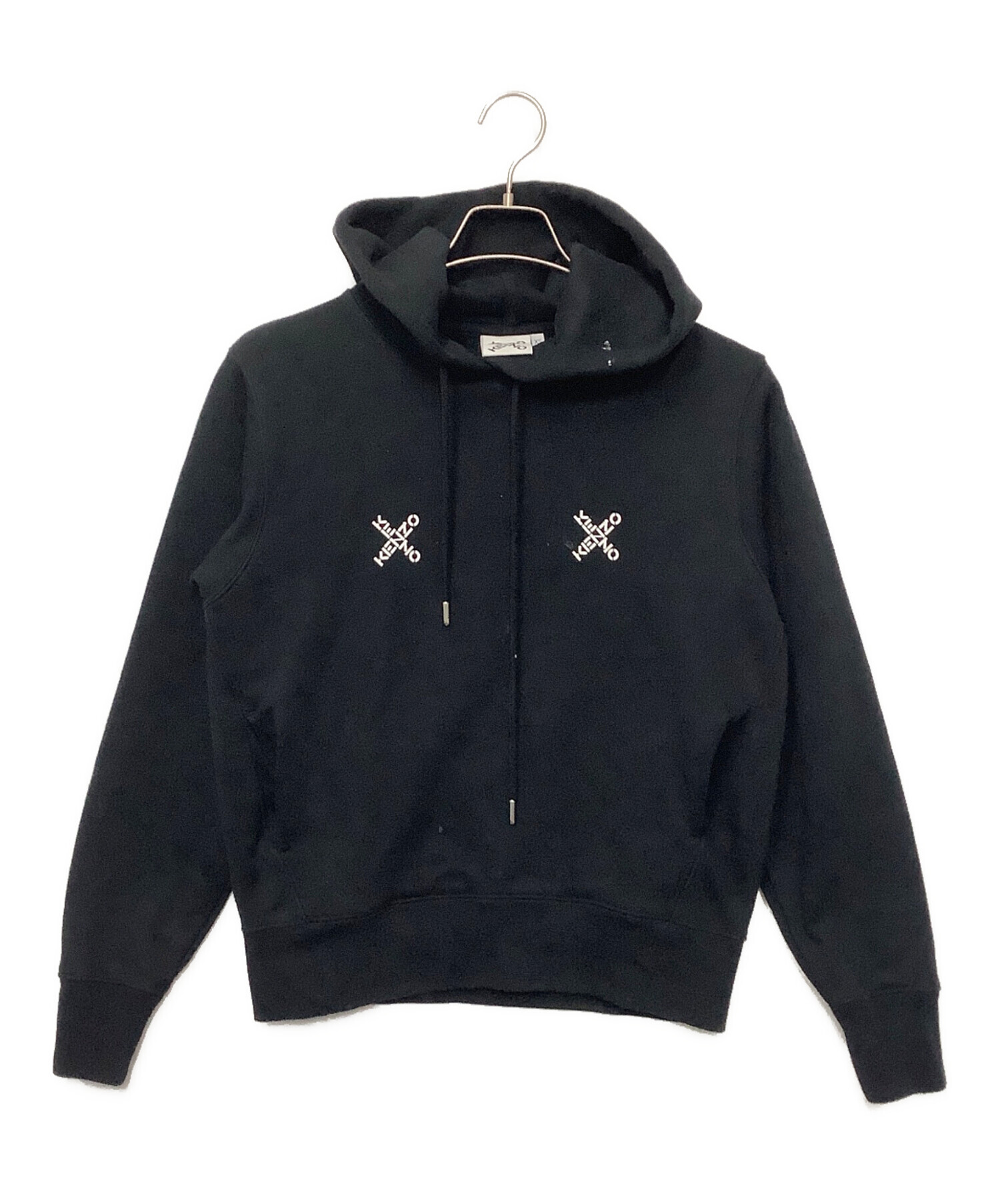 中古・古着通販】KENZO (ケンゾー) プルオーバーパーカー ブラック