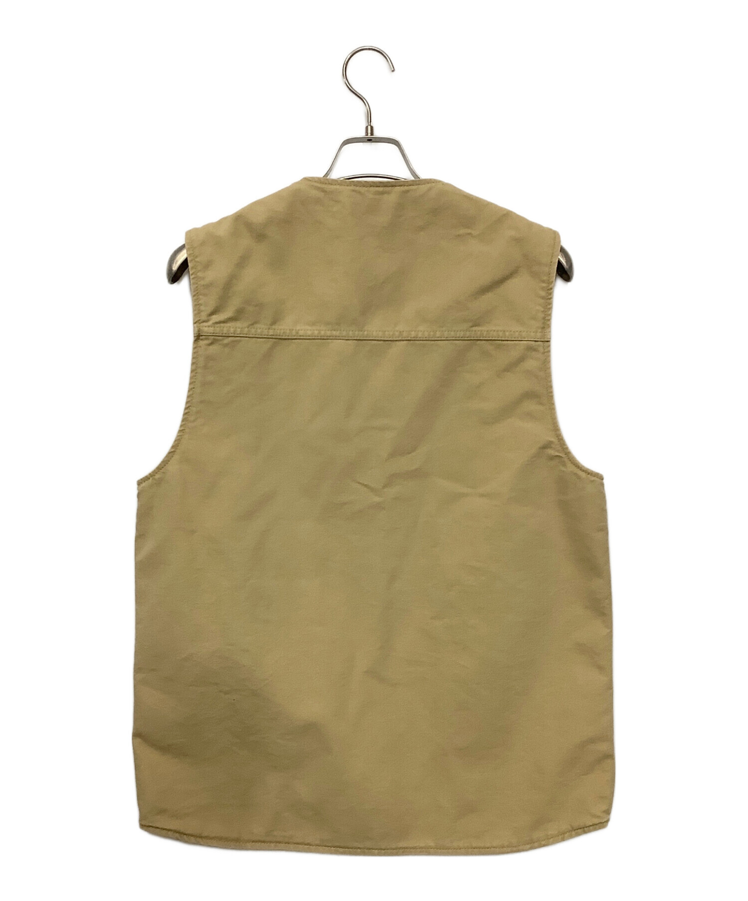 中古・古着通販】CarHartt (カーハート) ベスト ベージュ サイズ:M 未