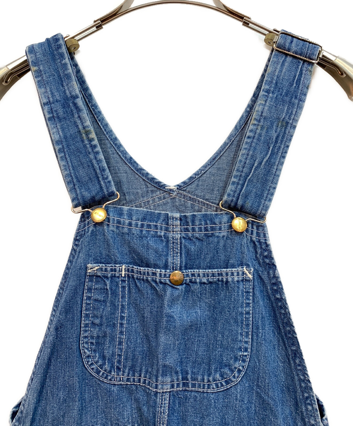 中古・古着通販】CarHartt (カーハート) 古着オーバーオール ブルー