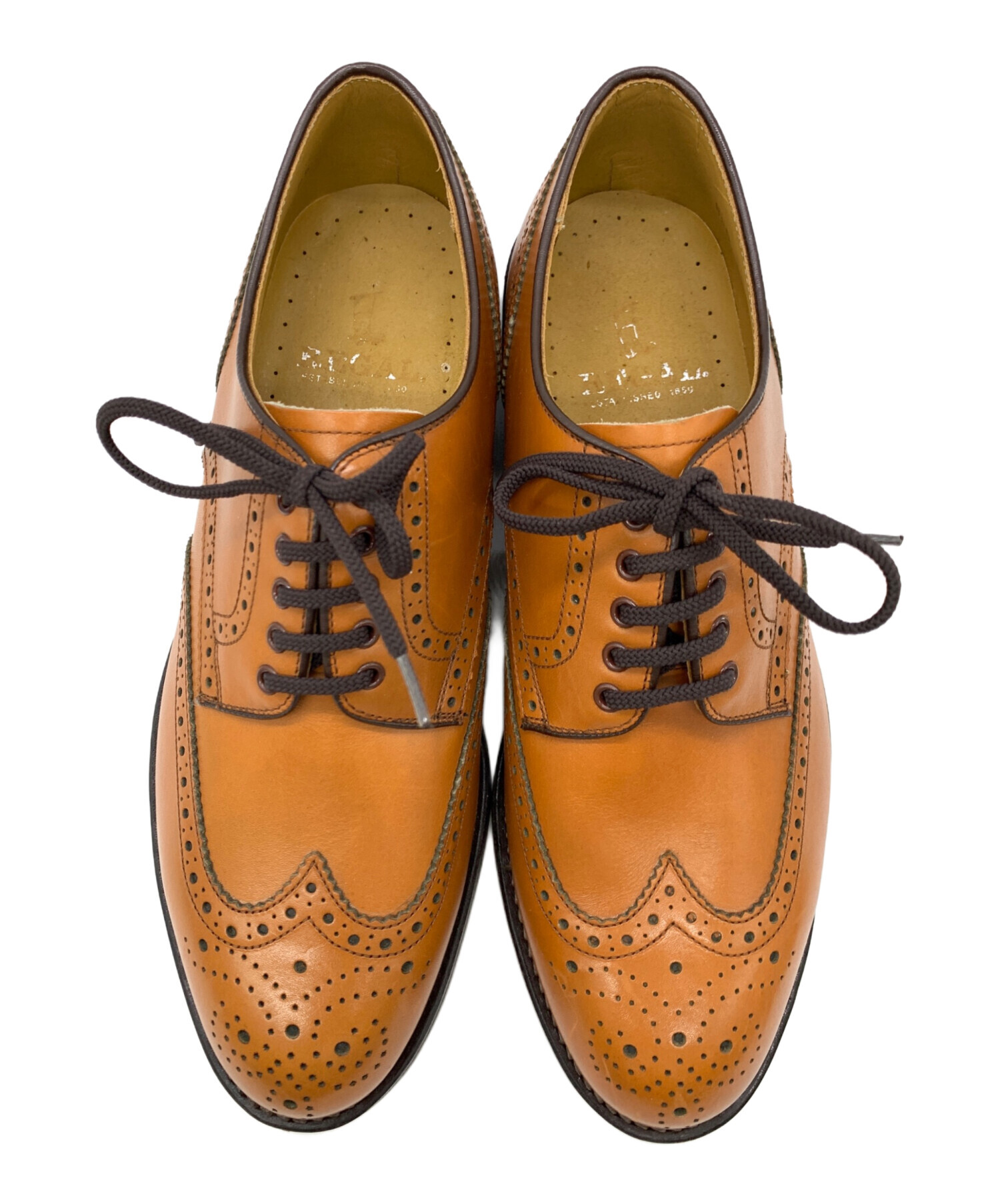 中古・古着通販】REGAL (リーガル) ウィングチップシューズ キャメル