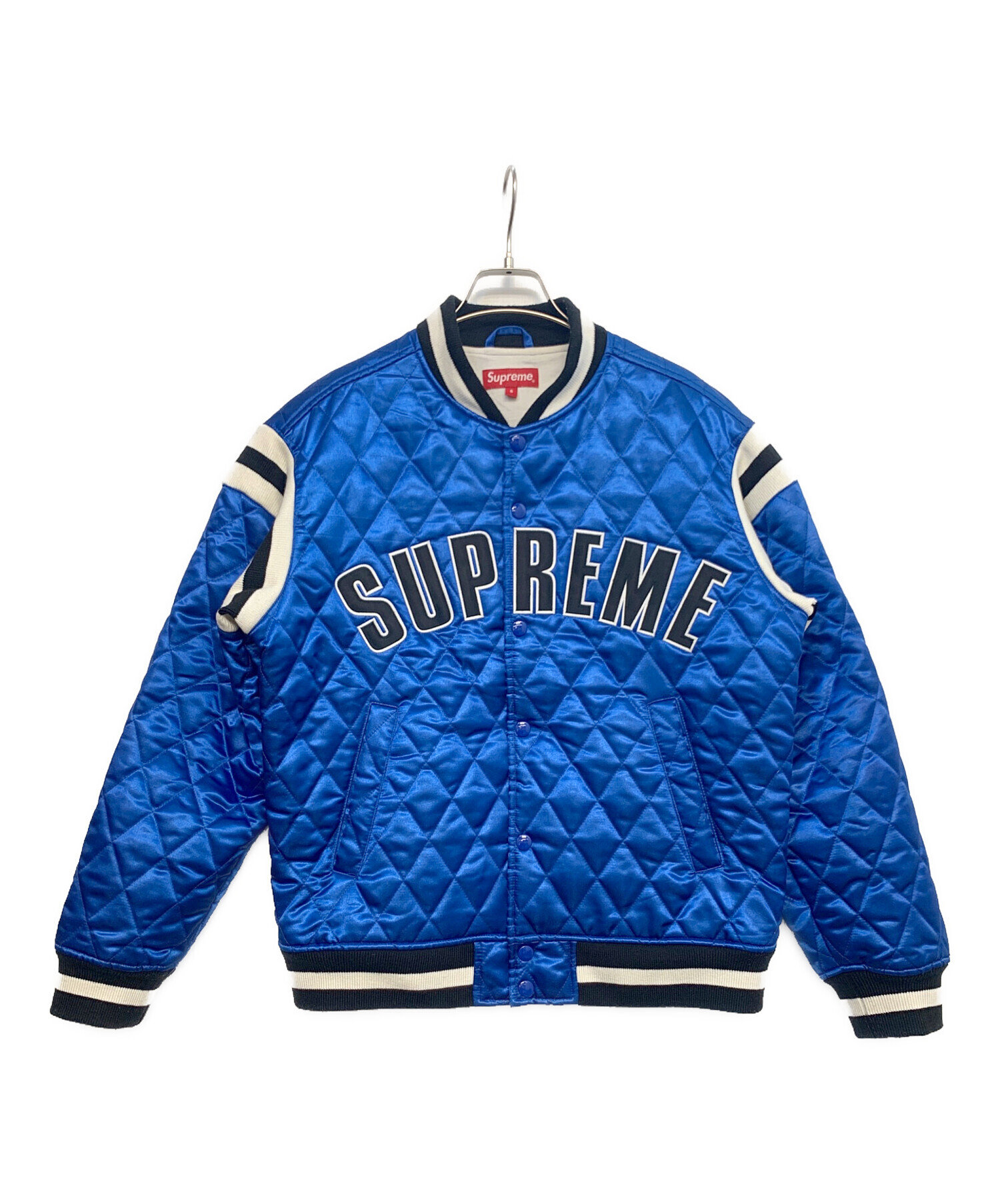 中古・古着通販】Supreme (シュプリーム) スタジャン ブルー サイズ:S
