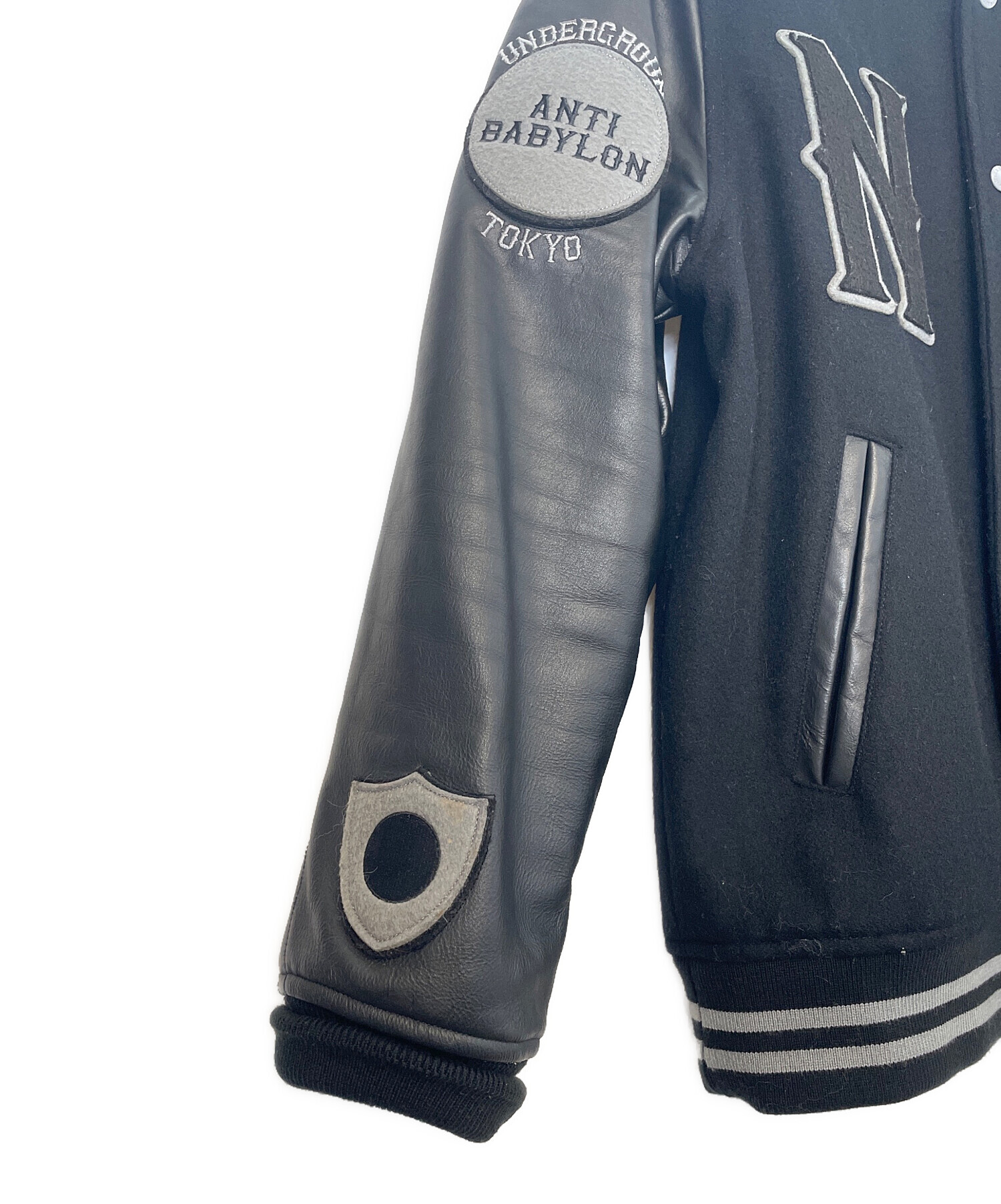 中古・古着通販】NITRAID (ナイトレイド) スタジャン ブラック サイズ