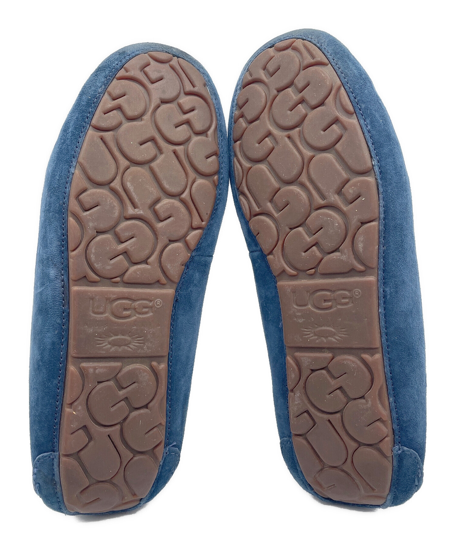 中古・古着通販】UGG (アグ) モカシンシューズ ネイビー サイズ:24