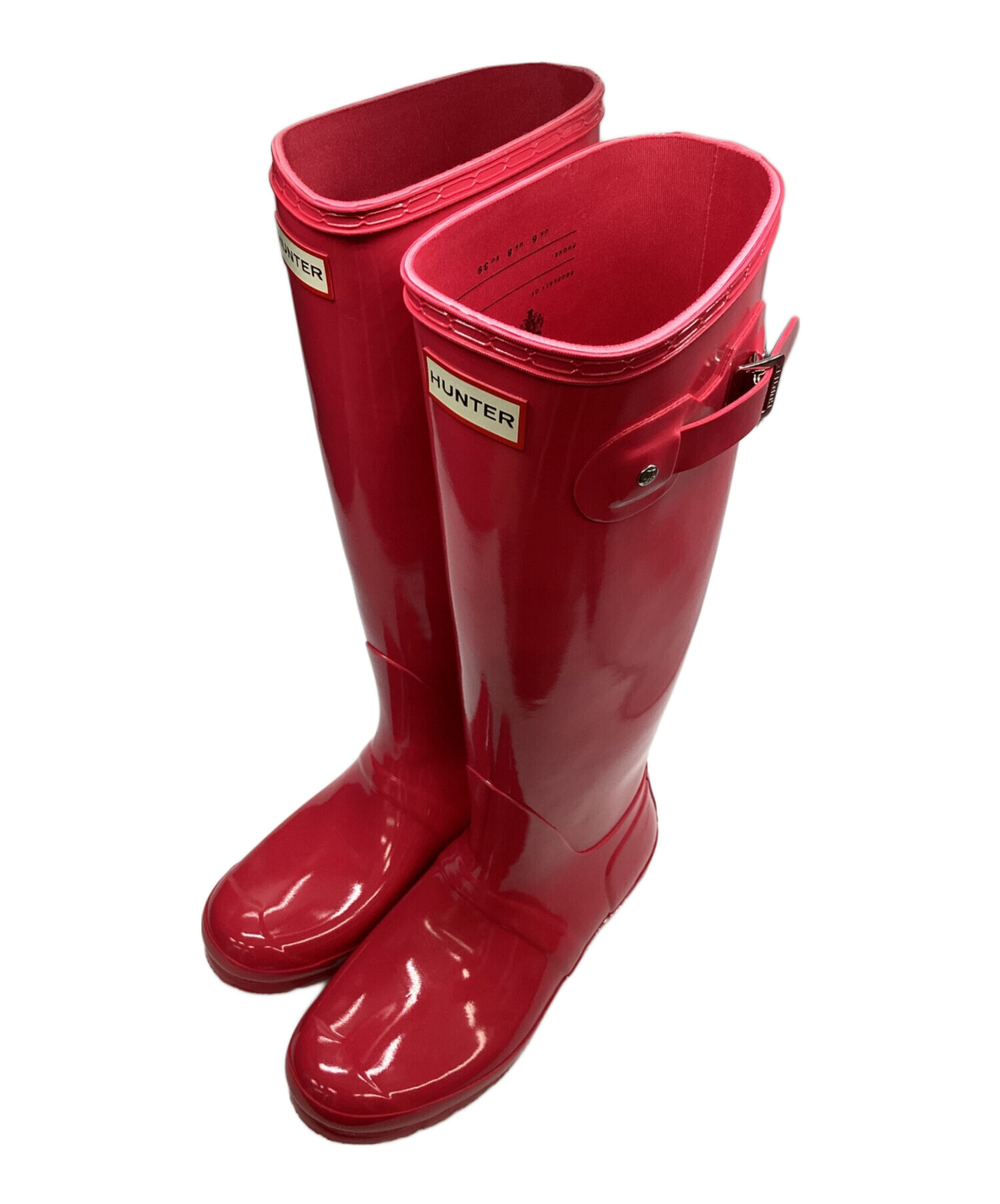 中古・古着通販】HUNTER (ハンター) レインブーツ ショッキングピンク