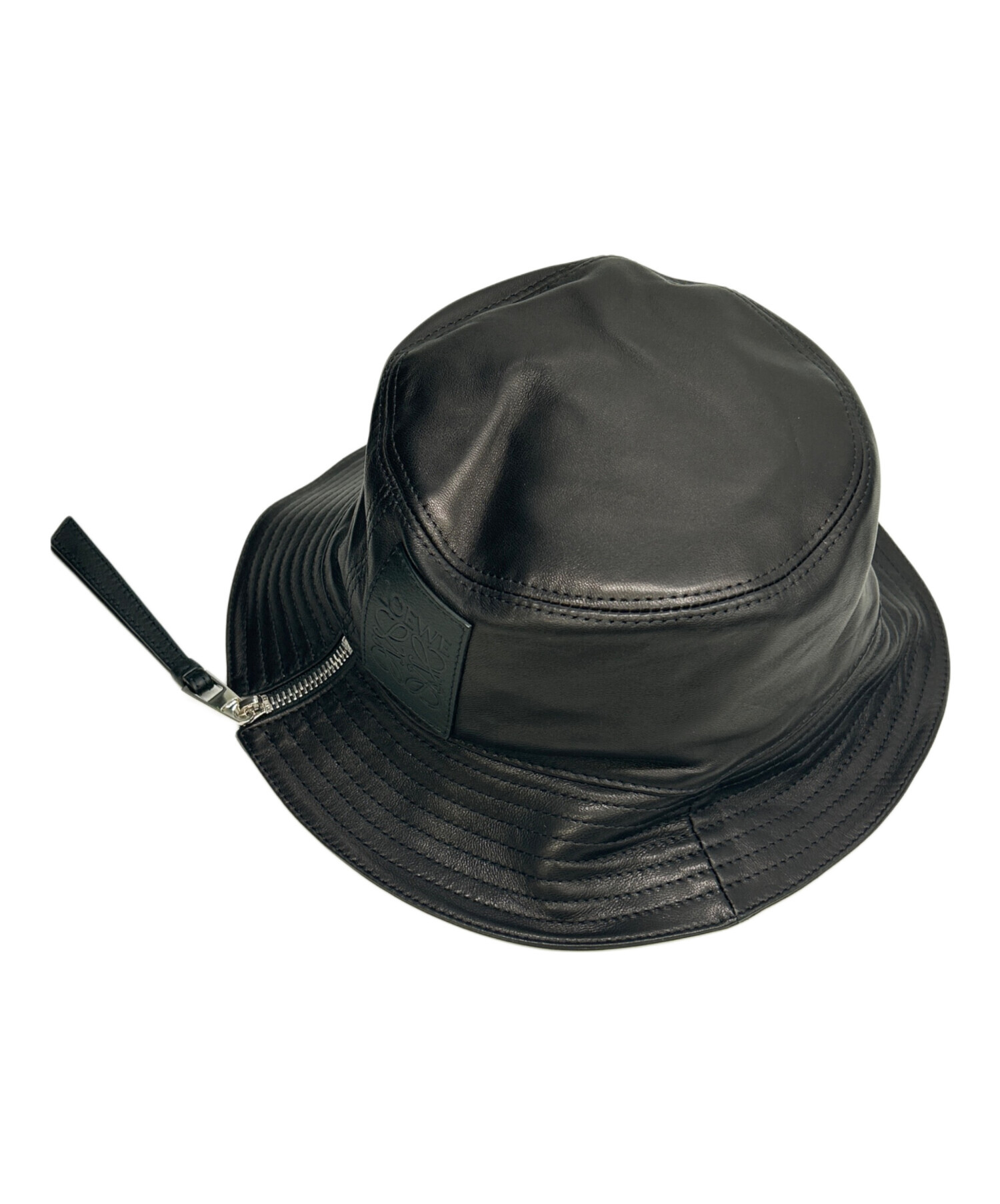 中古・古着通販】LOEWE (ロエベ) フィッシャーマンズハット ブラック