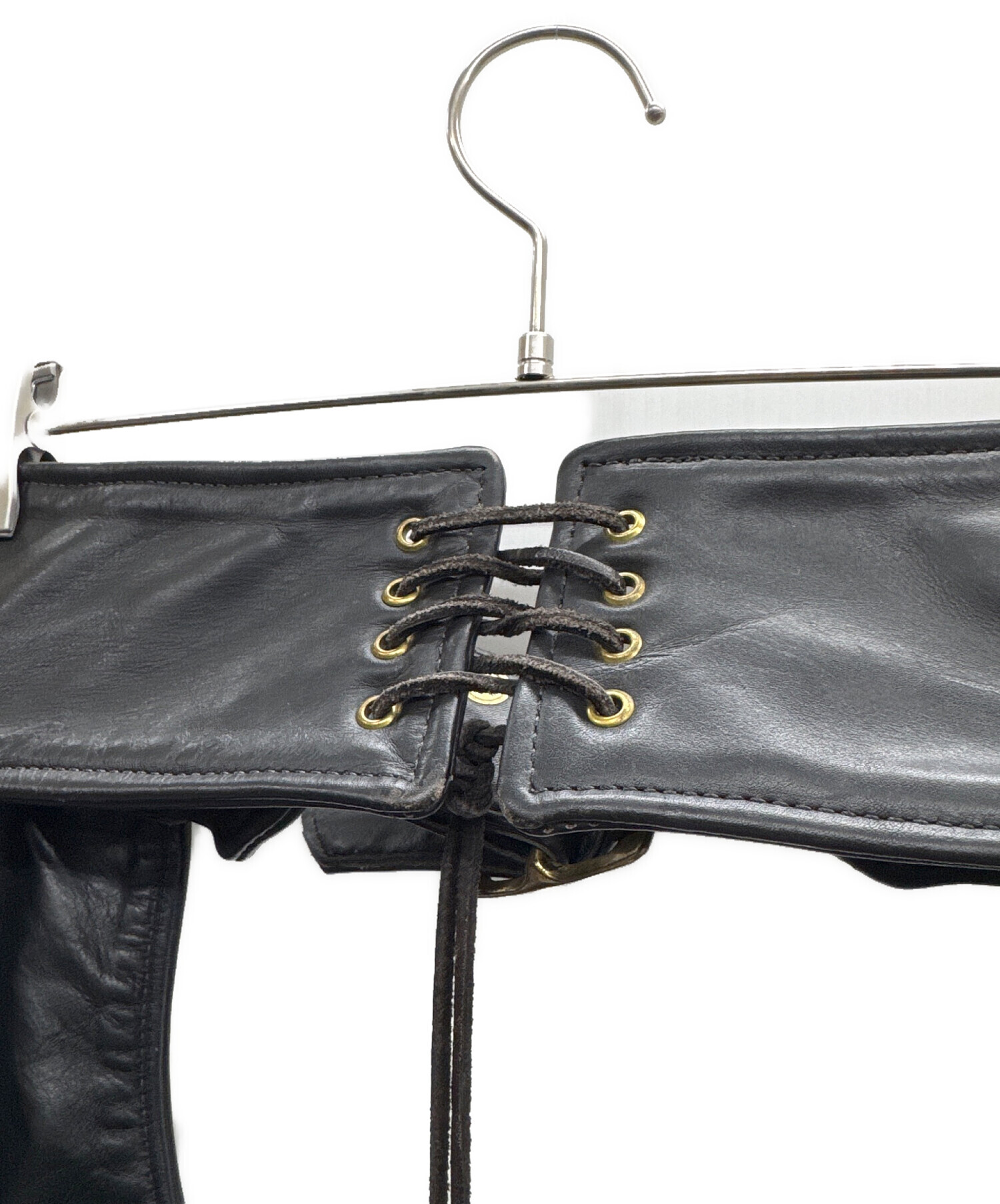 177cm83kg】レア！ ？アメリカ製 バンソン レザーチャップス 177cm83kg