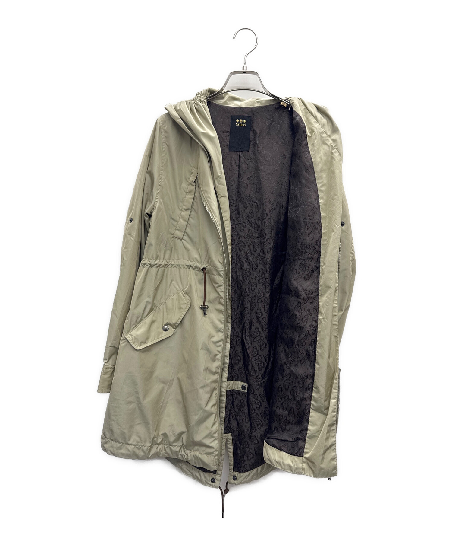 中古・古着通販】TATRAS (タトラス) モッズコート ベージュ サイズ:02