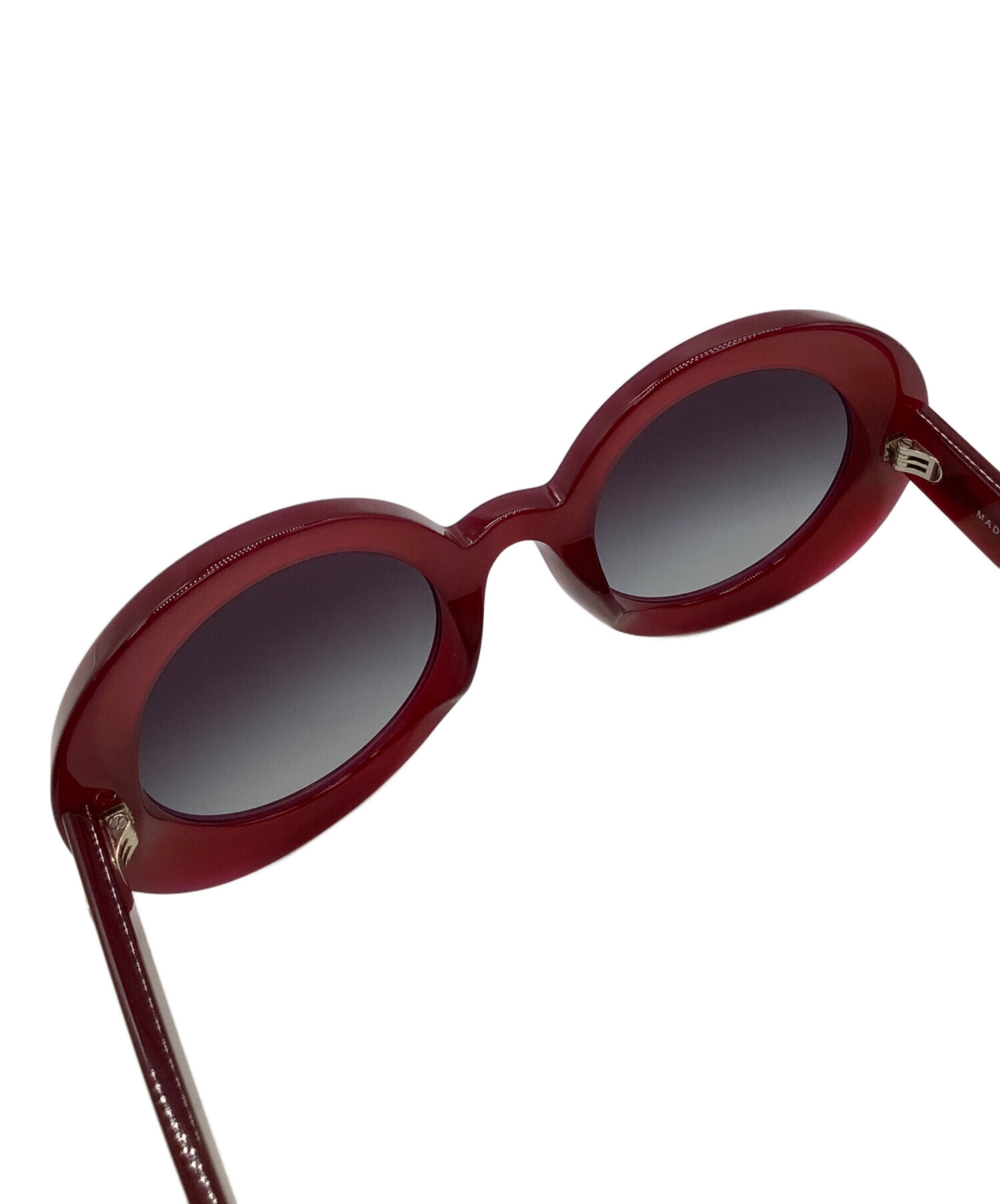 中古・古着通販】CHANEL (シャネル) サングラス レッド サイズ:51