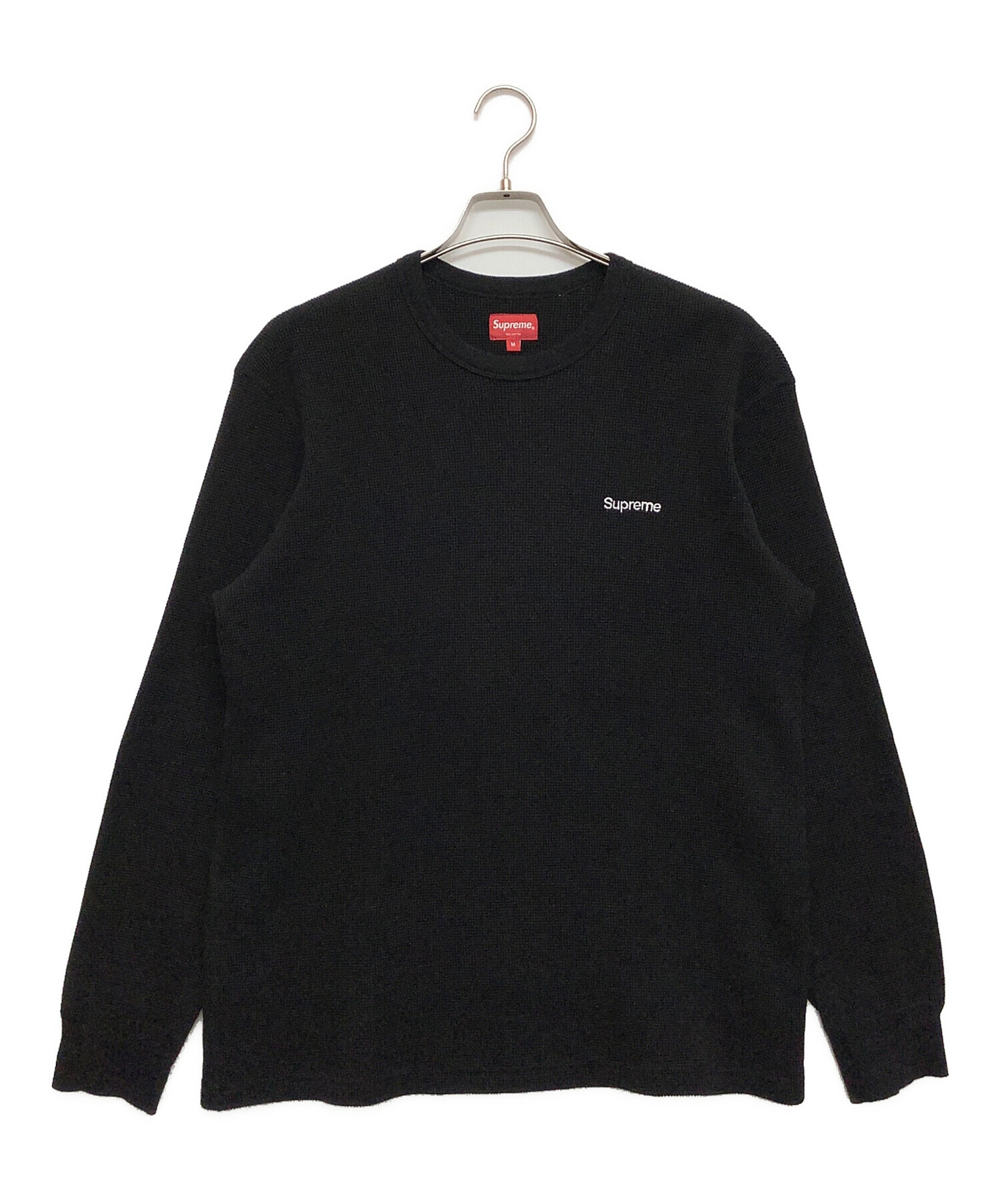 中古・古着通販】SUPREME (シュプリーム) サーマルカットソー ブラック
