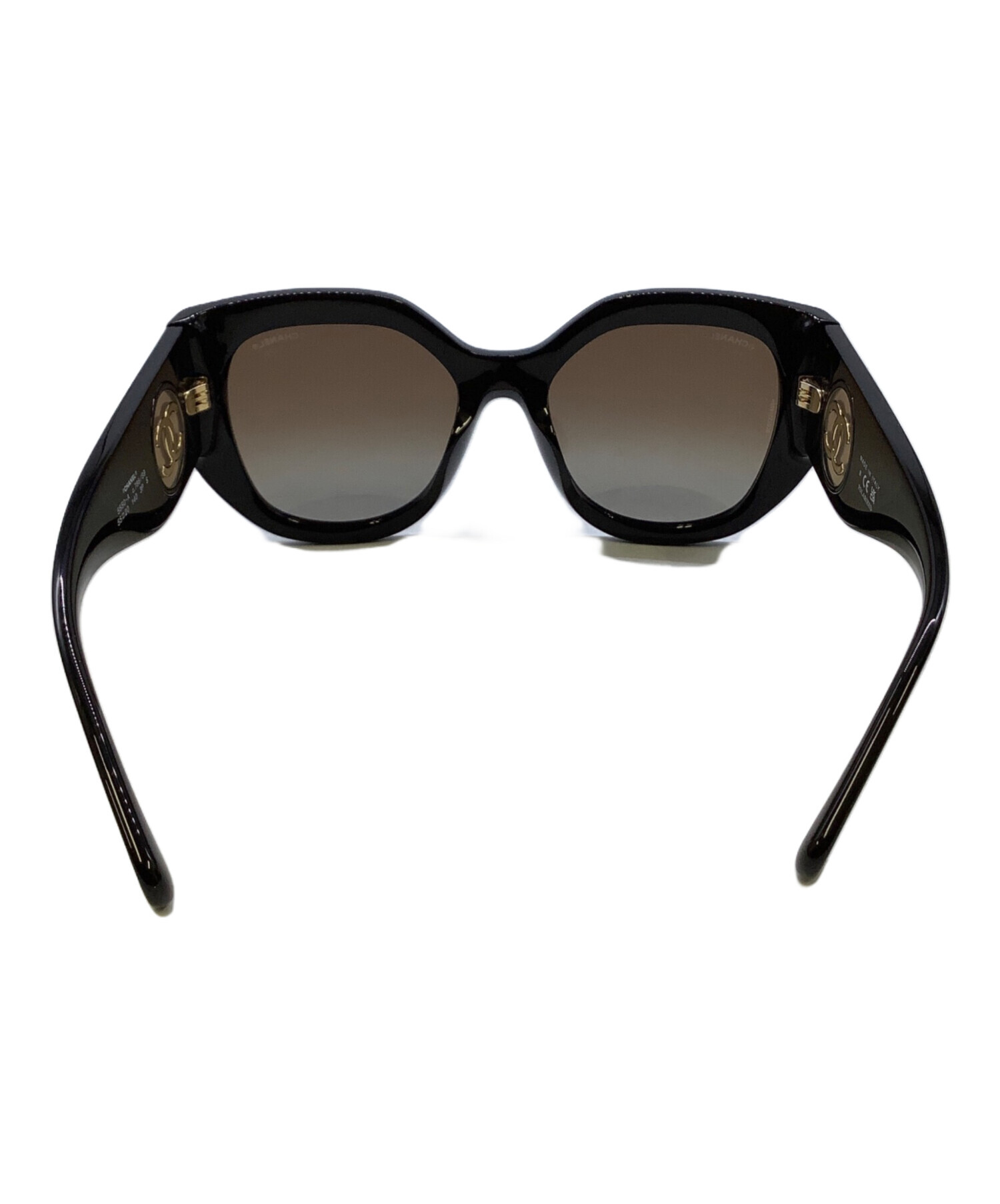 中古・古着通販】CHANEL (シャネル) サングラス ブラック サイズ:55