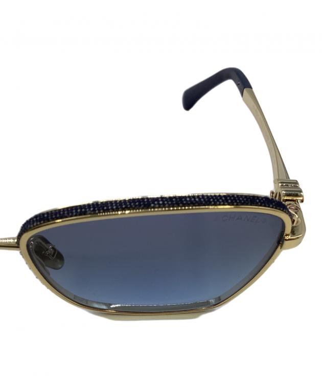 中古・古着通販】CHANEL (シャネル) キャッツアイシェイプサングラス