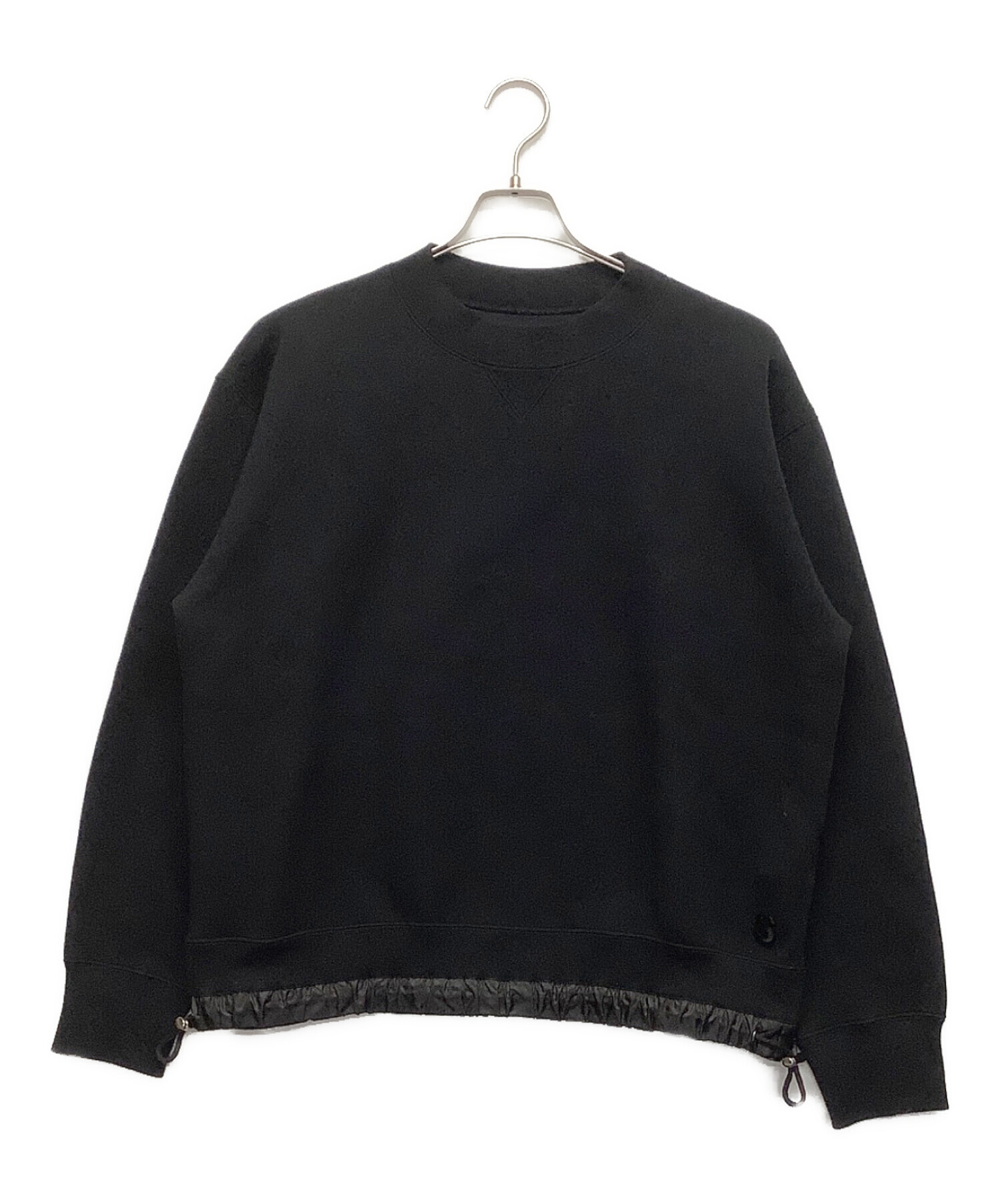 中古・古着通販】sacai (サカイ) スウェット ブラック サイズ:M