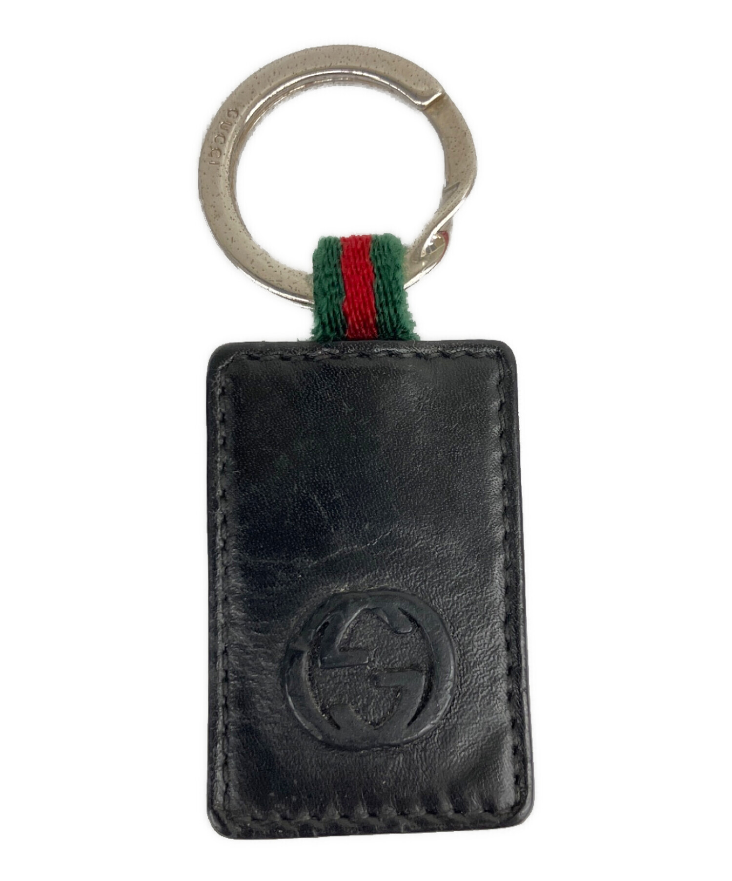 中古・古着通販】GUCCI (グッチ) キーホルダー ブラック｜ブランド