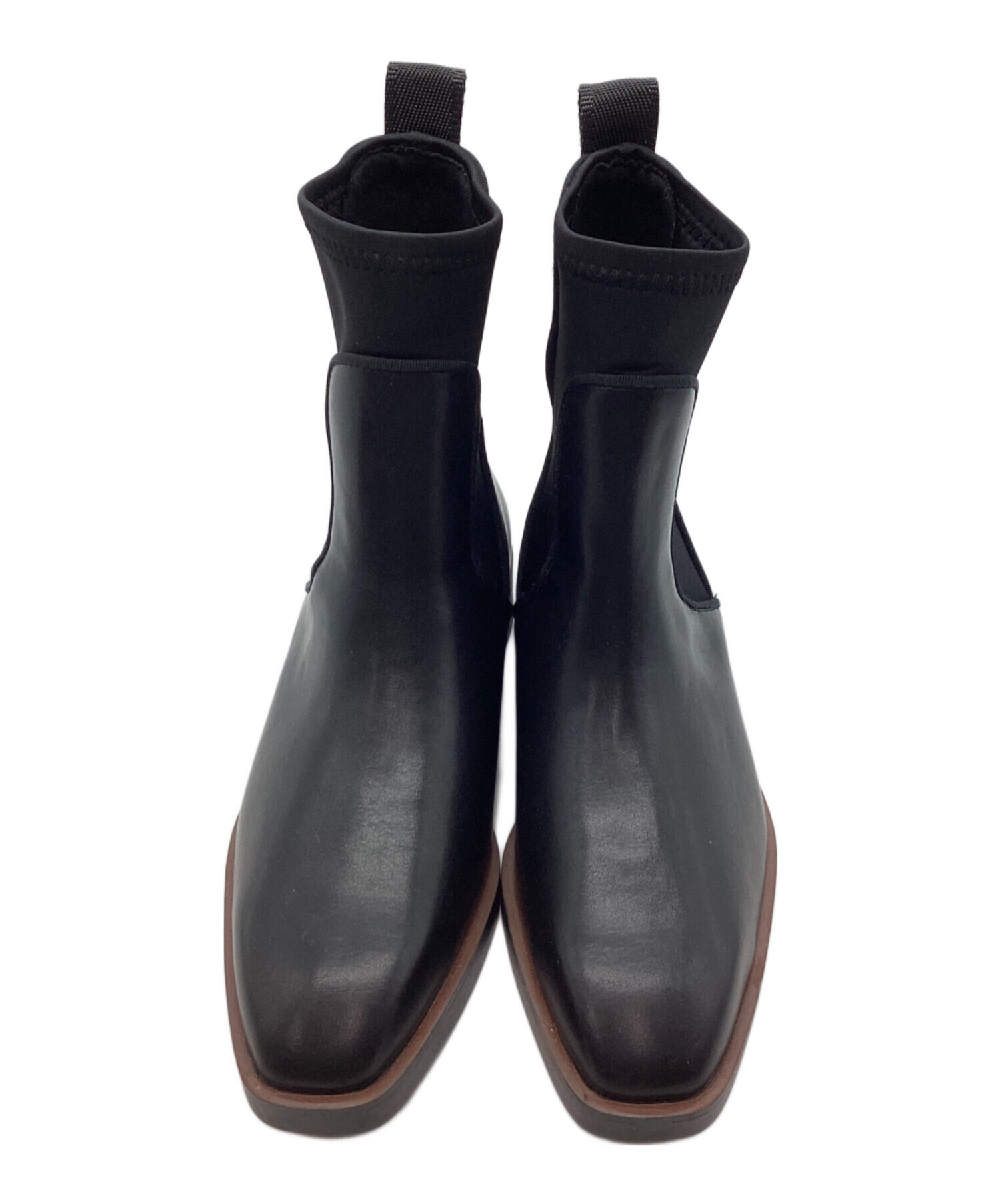 中古・古着通販】ZARA (ザラ) サイドゴアブーツ ブラック サイズ:24