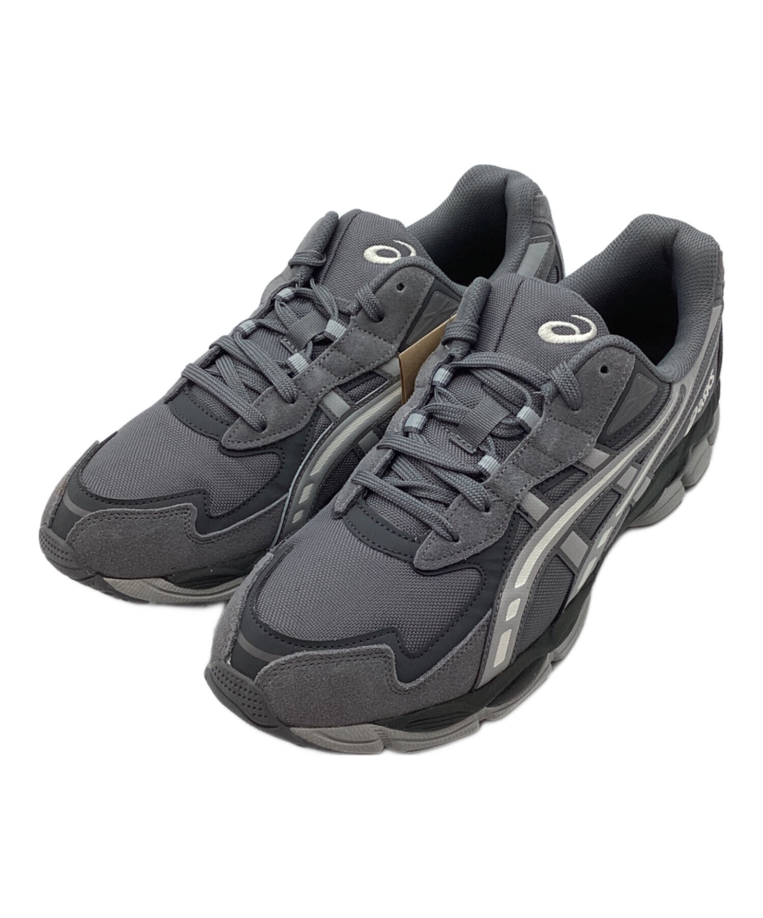 中古・古着通販】asics (アシックス) スニーカー グレー サイズ:29 未