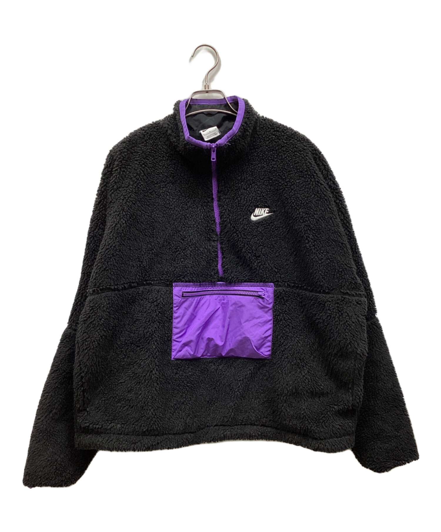 中古・古着通販】NIKE (ナイキ) アノラック ハーフジップフリース