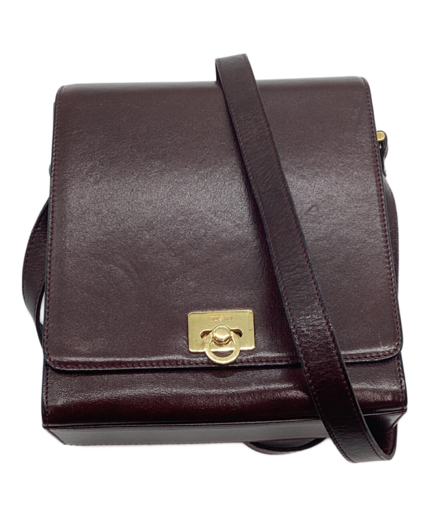 中古・古着通販】Gold Pfeil (ゴールドファイル) レザーショルダー