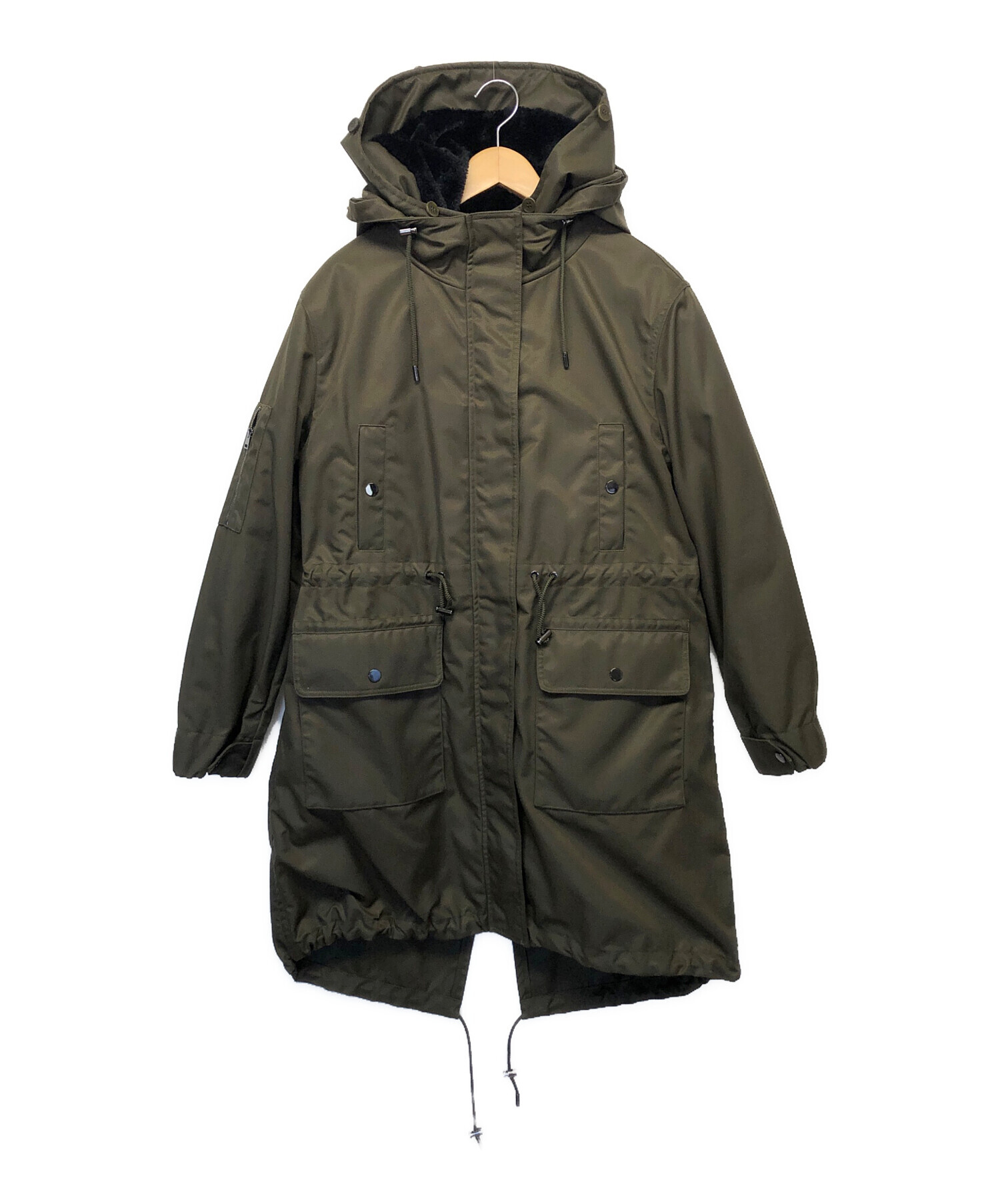 中古・古着通販】theory (セオリー) ライナー付モッズコート グリーン