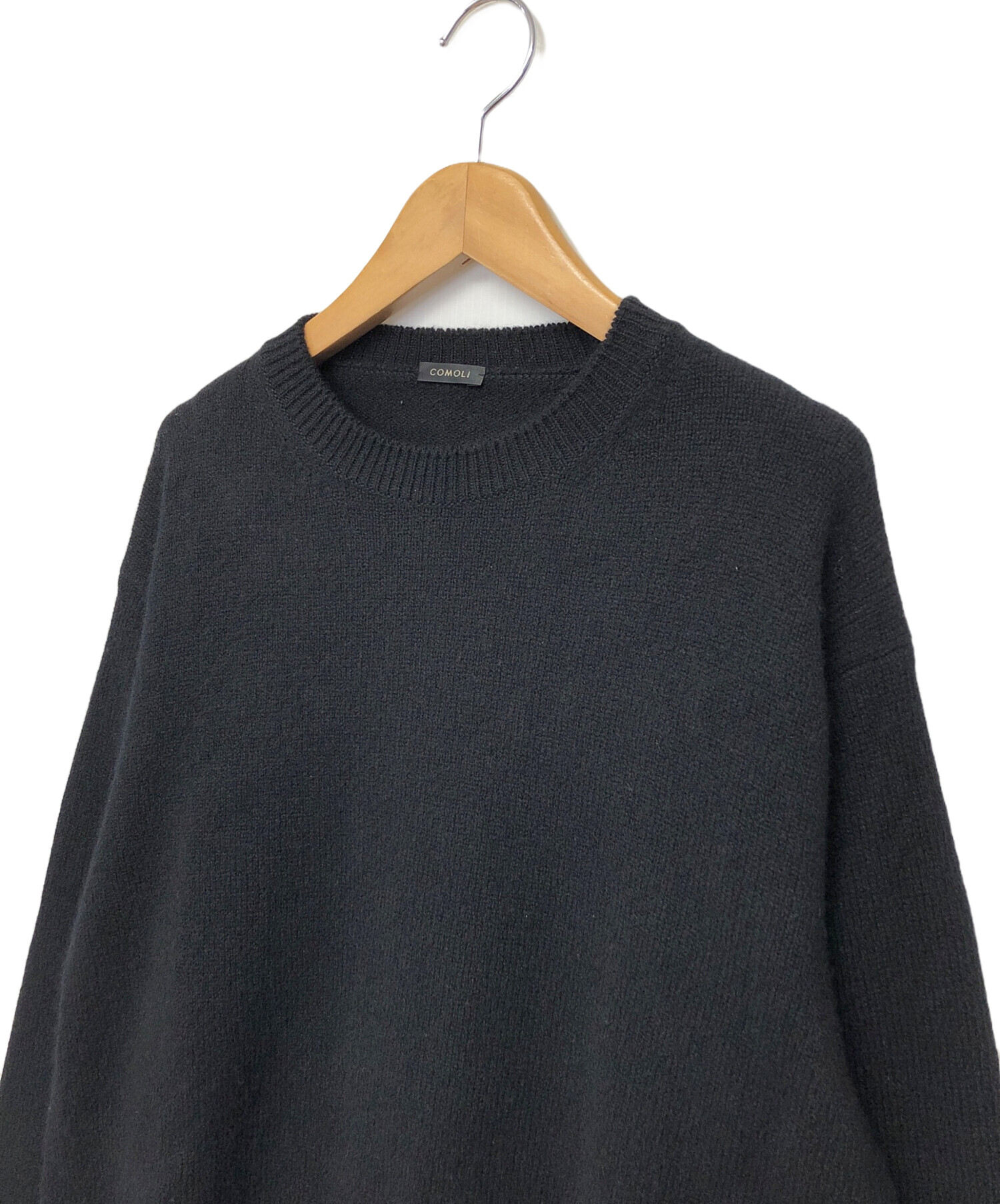 中古・古着通販】COMOLI (コモリ) ラムズウールクルーネックニット