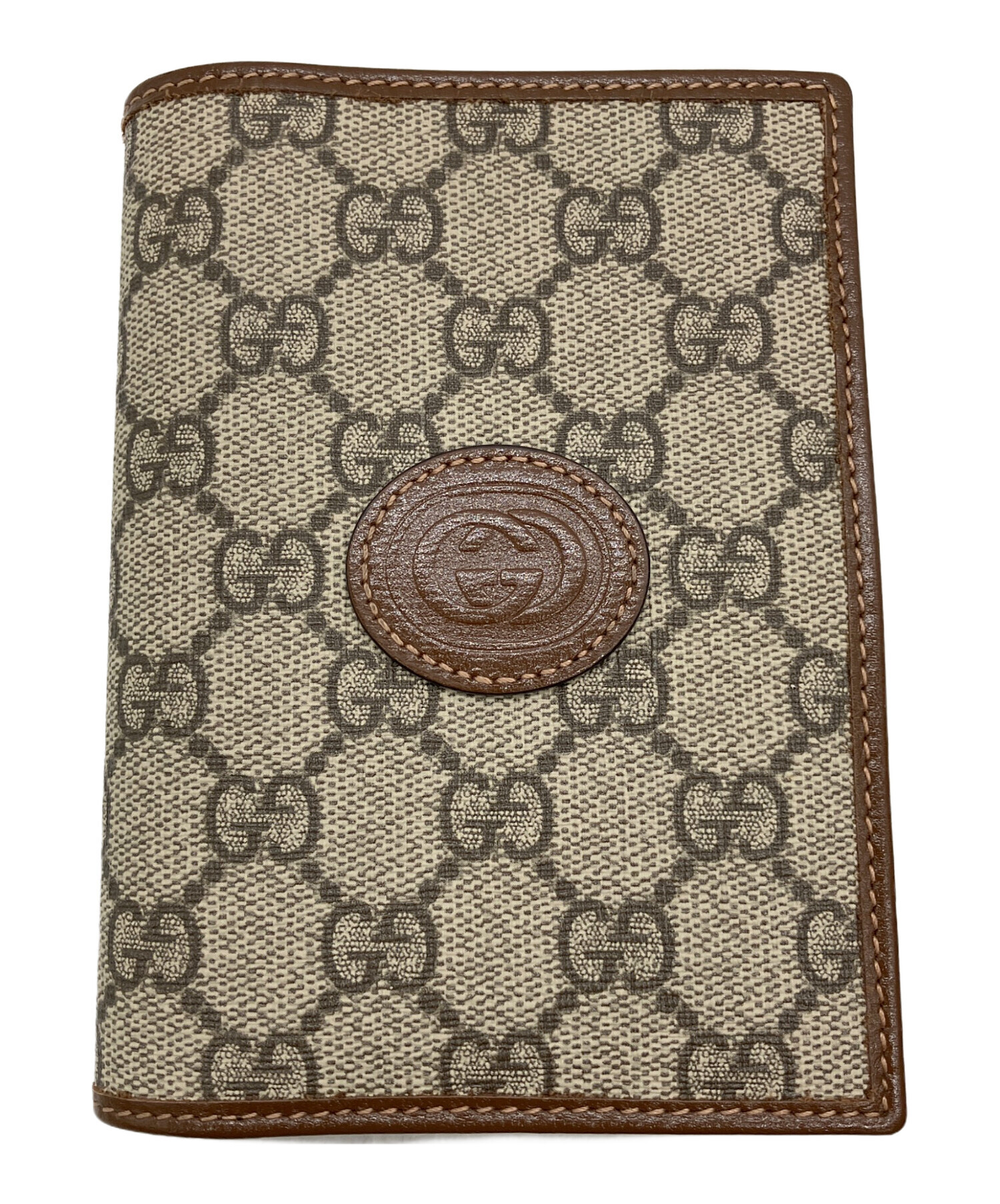 中古・古着通販】GUCCI (グッチ) GGスプリーム 手帳カバー｜ブランド
