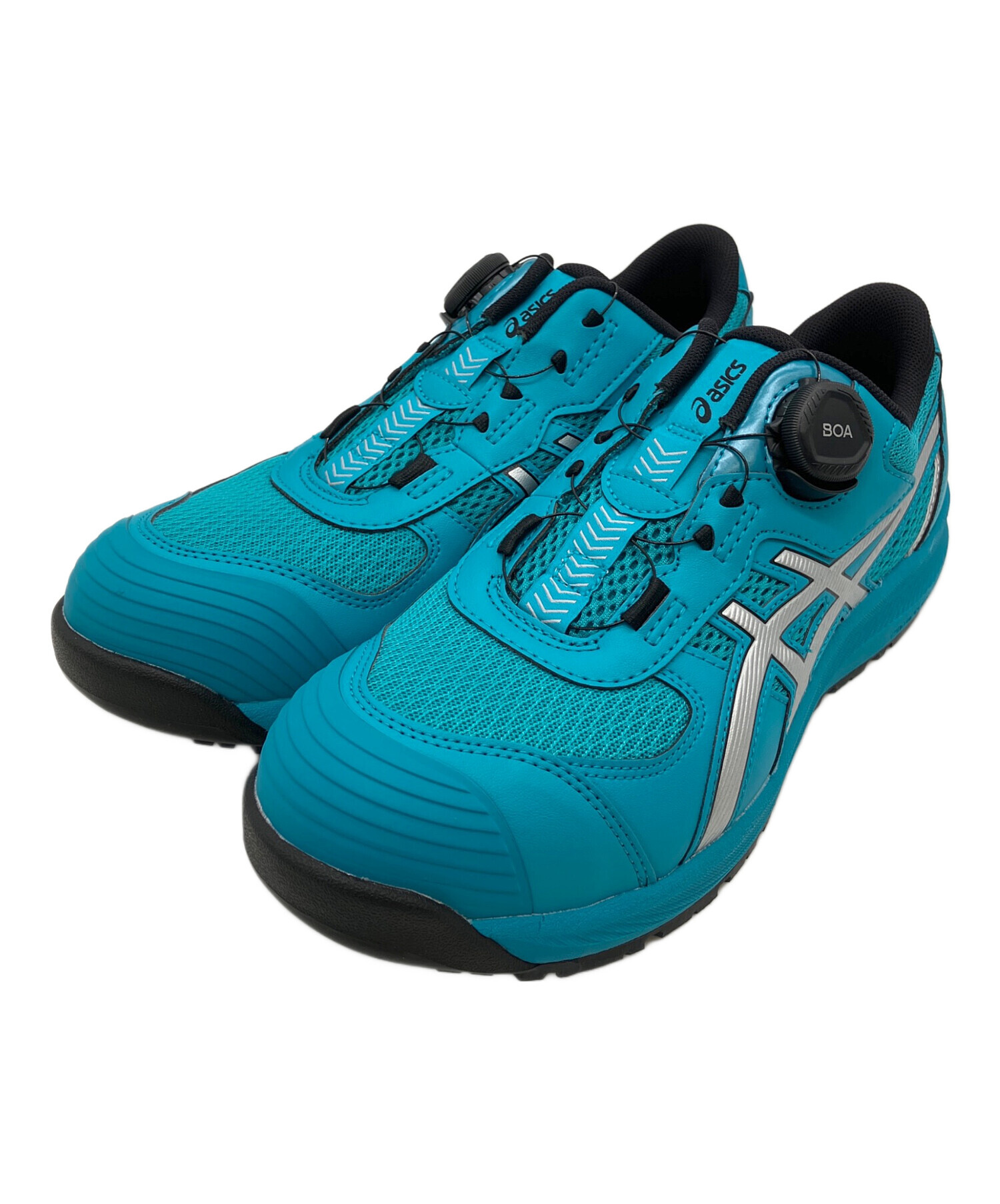 中古・古着通販】asics (アシックス) WINJOB 安全靴 スカイブルー