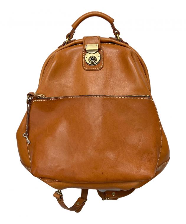 中古・古着通販】Herz (ヘルツ) わんぱくリュック ブラウン｜ブランド